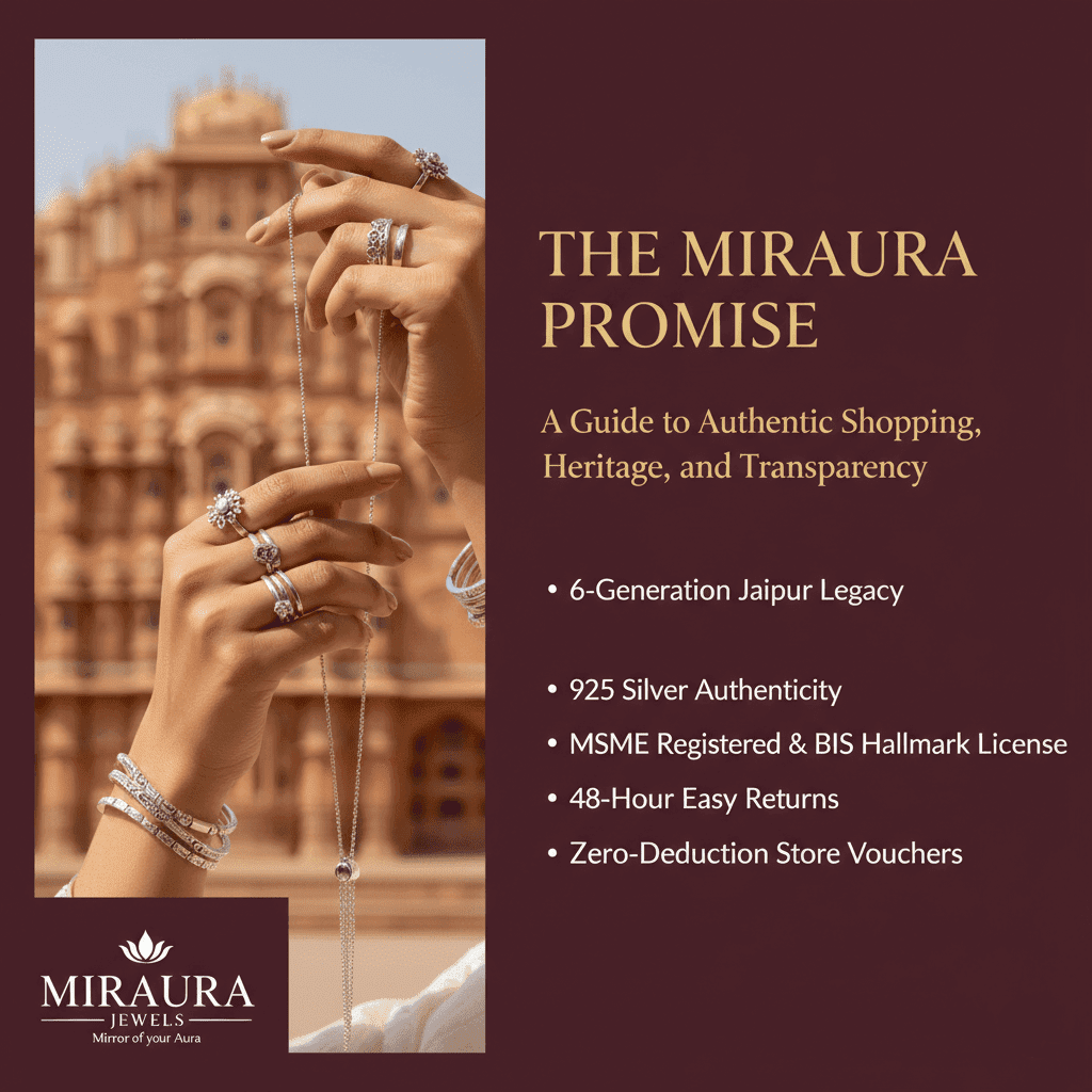 The Miraura Promise: A Guide to Authentic Shopping, Heritage, and Transparency - Miraura Jewels