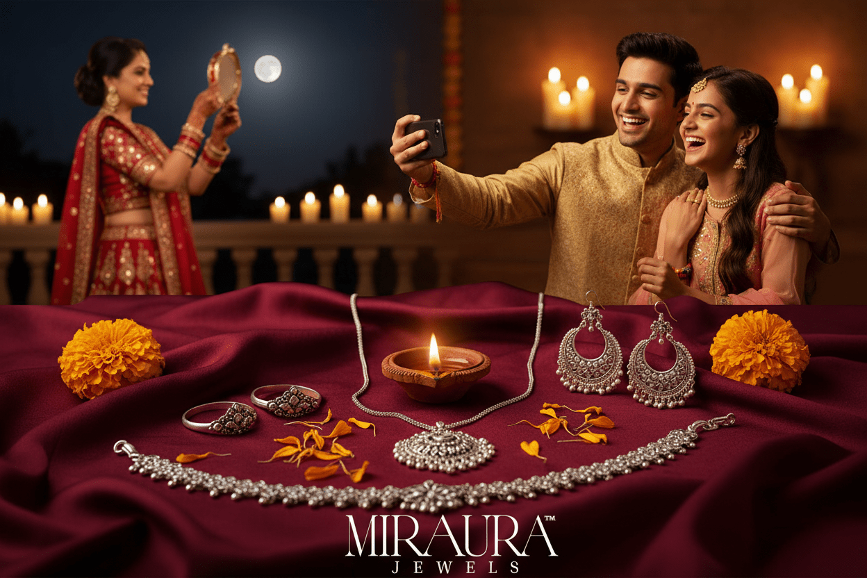 Brother and sister on Rakhi with 925 silver jewellery — the gift that stays, Miraura Jewels
