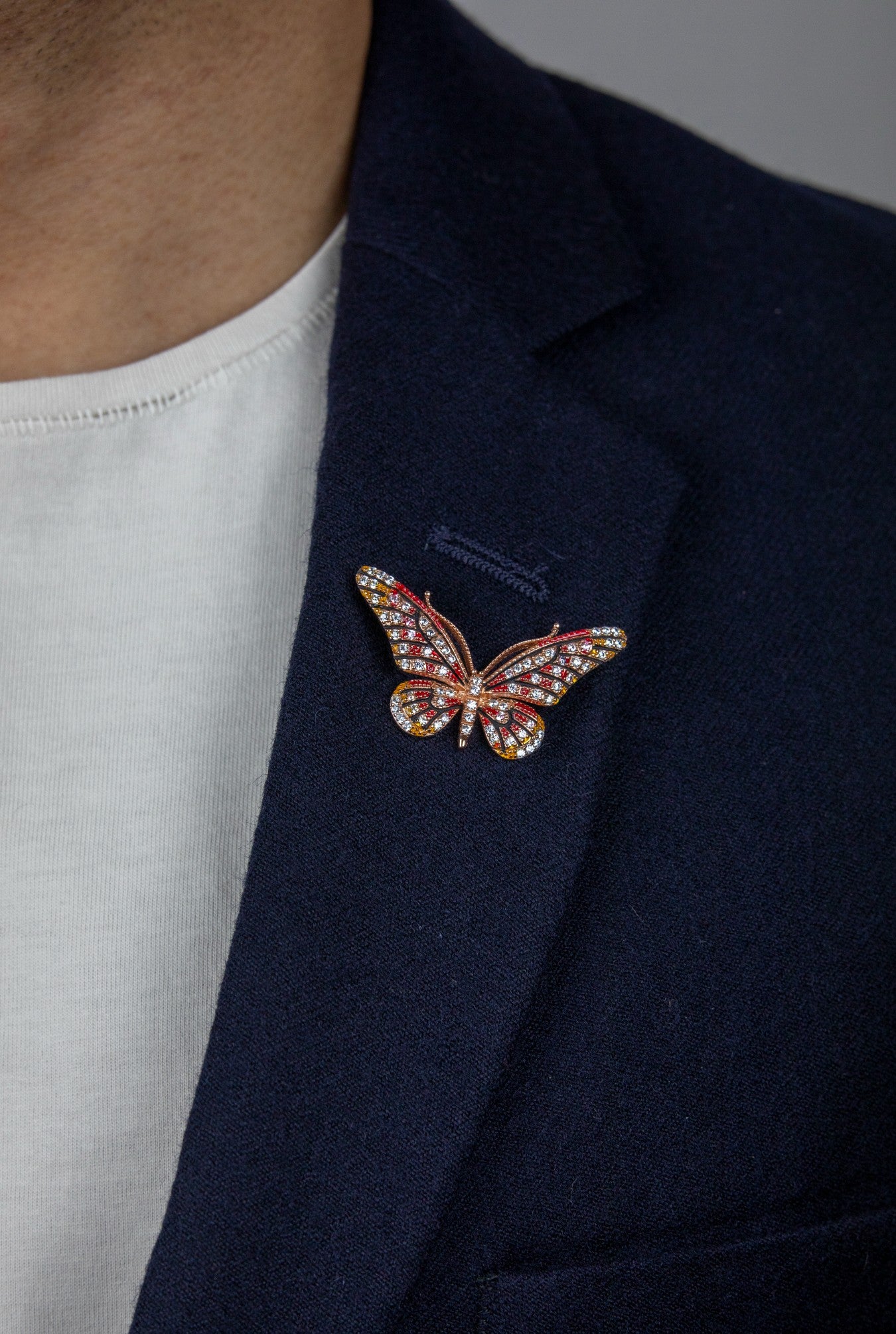 The Agni Titli Bespoke Butterfly Brooch - Miraura Jewels