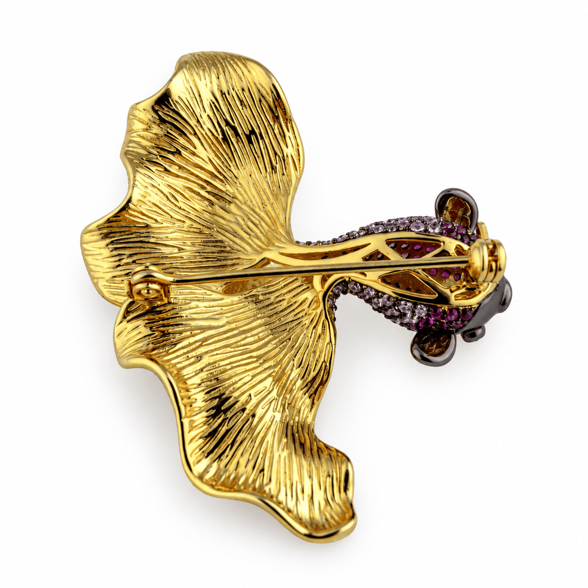 The Golden Matsya Bespoke 925 Silver Brooch