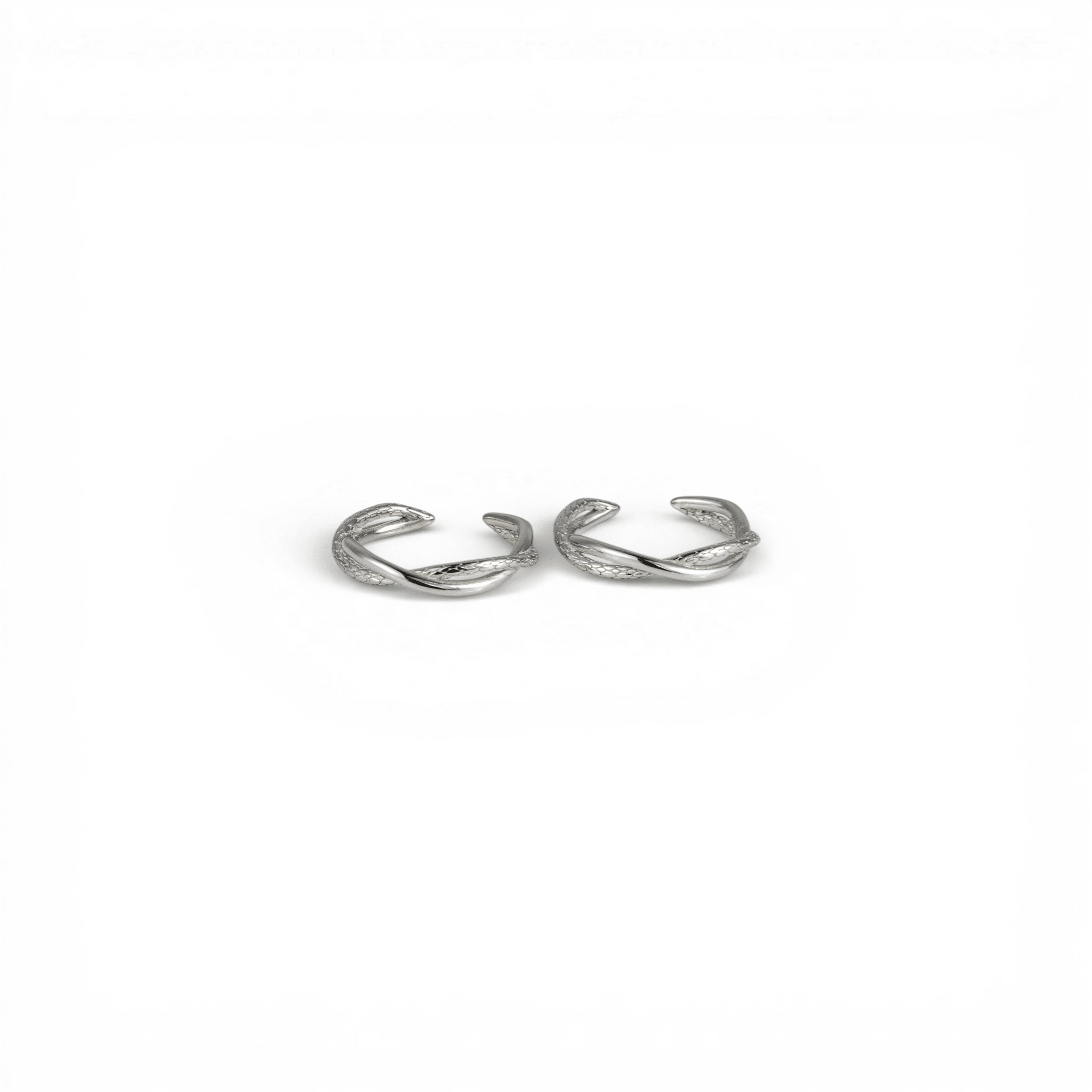 925 Silver Serpent Toe Rings Set - Miraura Jewels