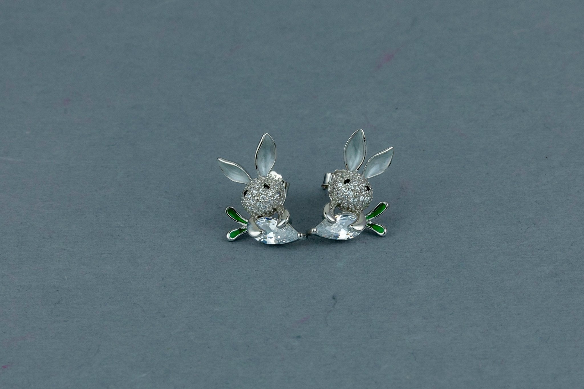 Bunny Stud Earrings - Miraura Jewels