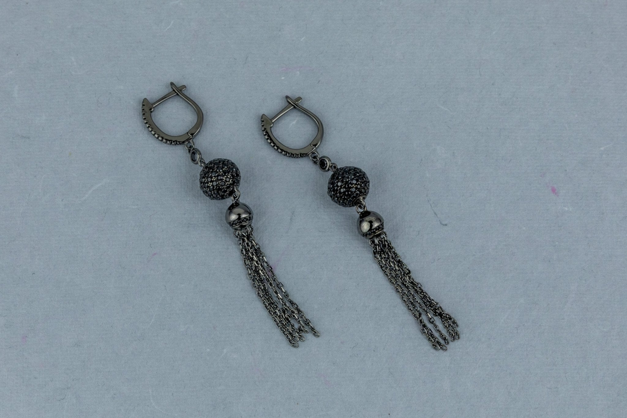 Chain Tassel Earrings - Miraura Jewels