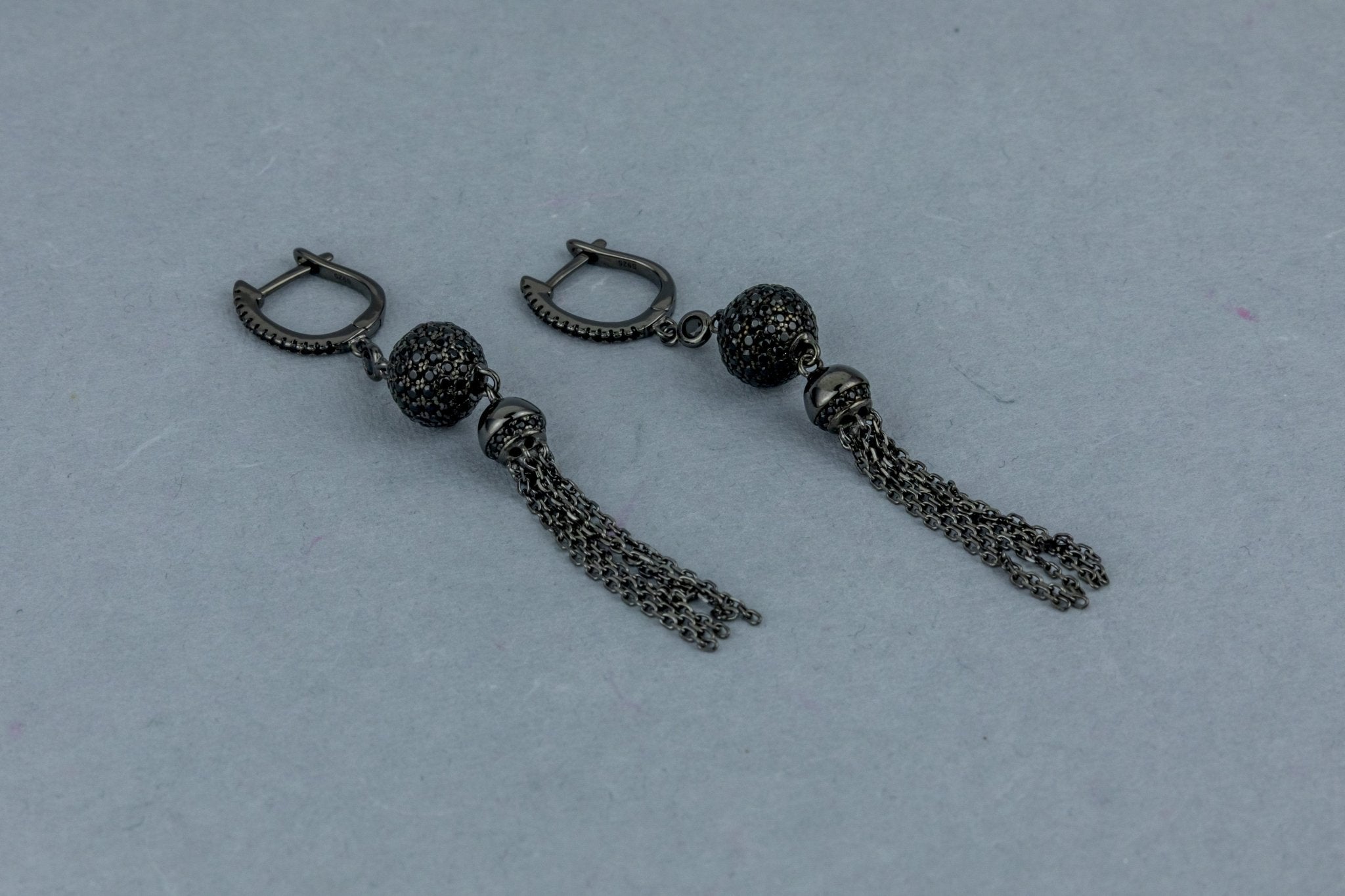 Chain Tassel Earrings - Miraura Jewels