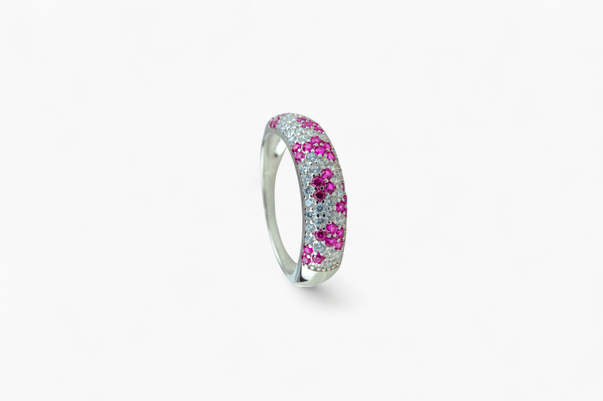Chevron Pave Ring - Miraura Jewels