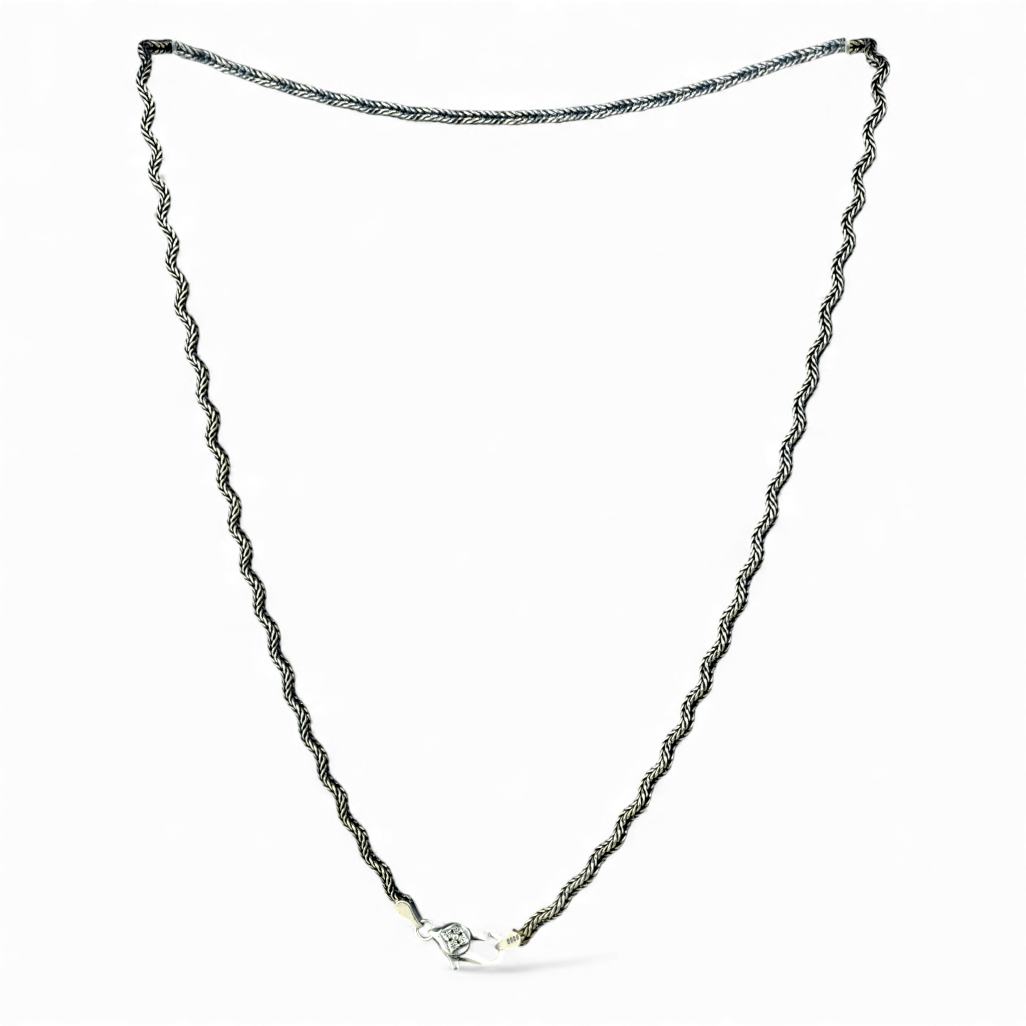 Classic Men's Twisted Rope Chain - Miraura Jewels