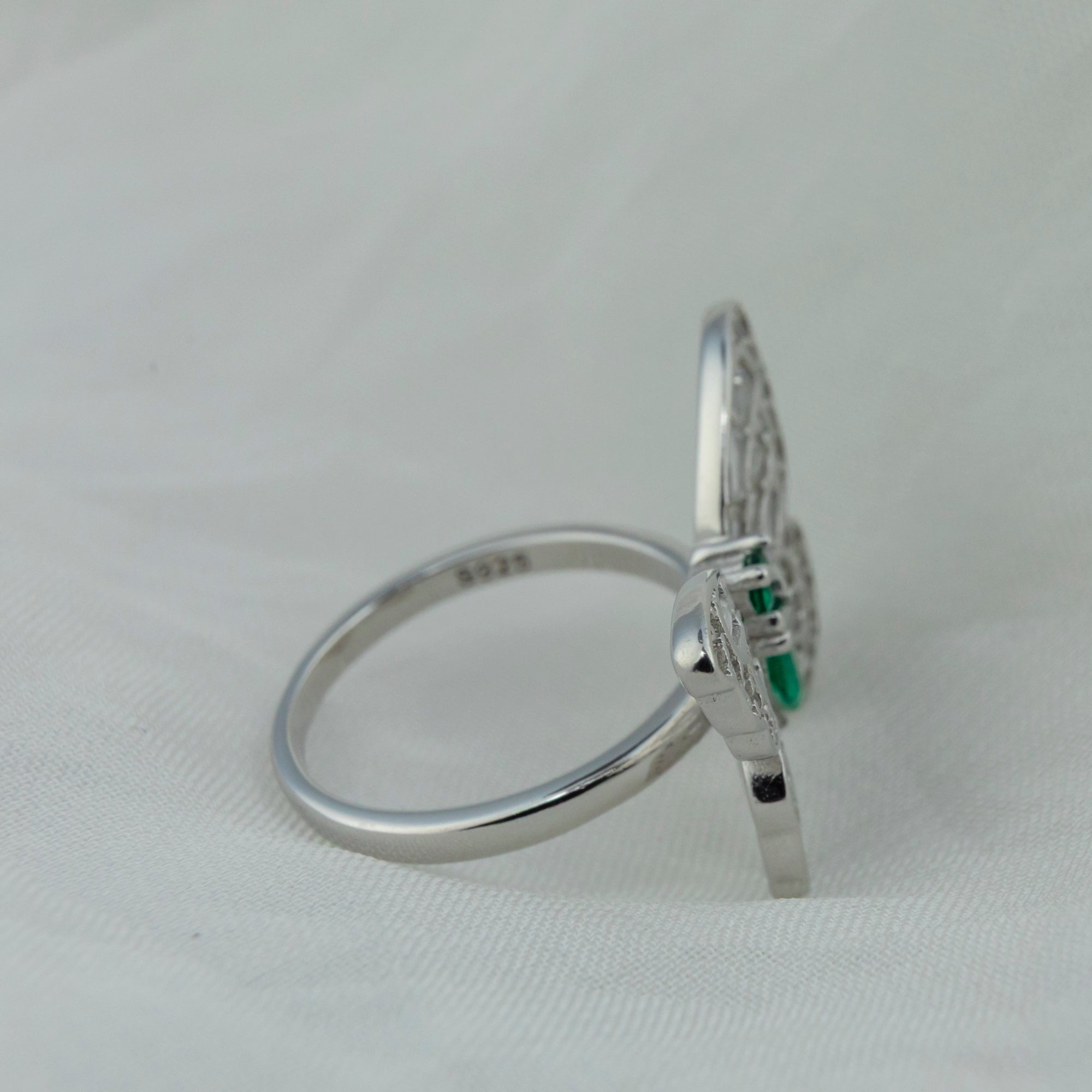 Detailed Butterfly Statement Ring - Miraura Jewels