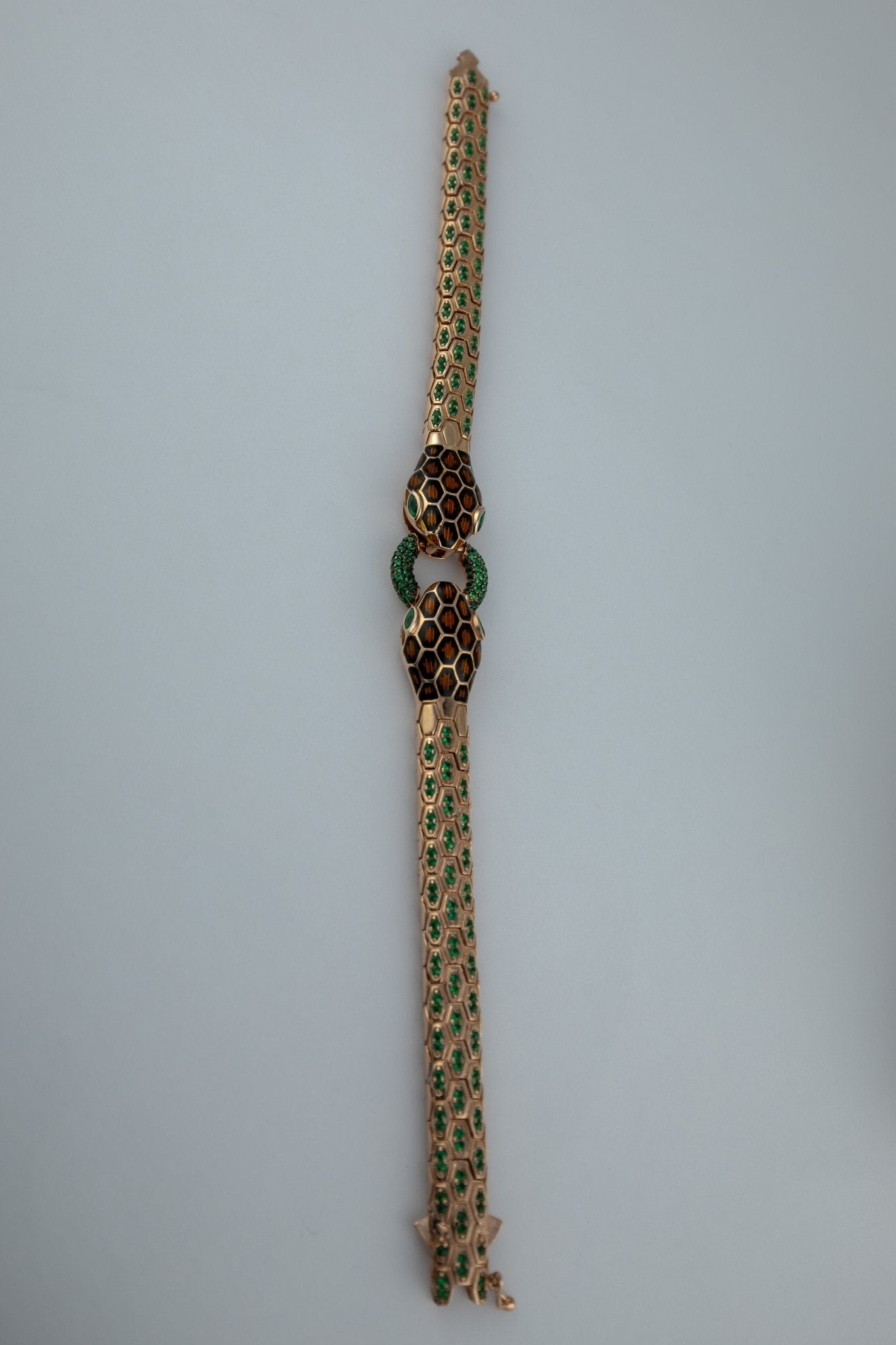 Double - Headed Serpent Bangle - Miraura Jewels