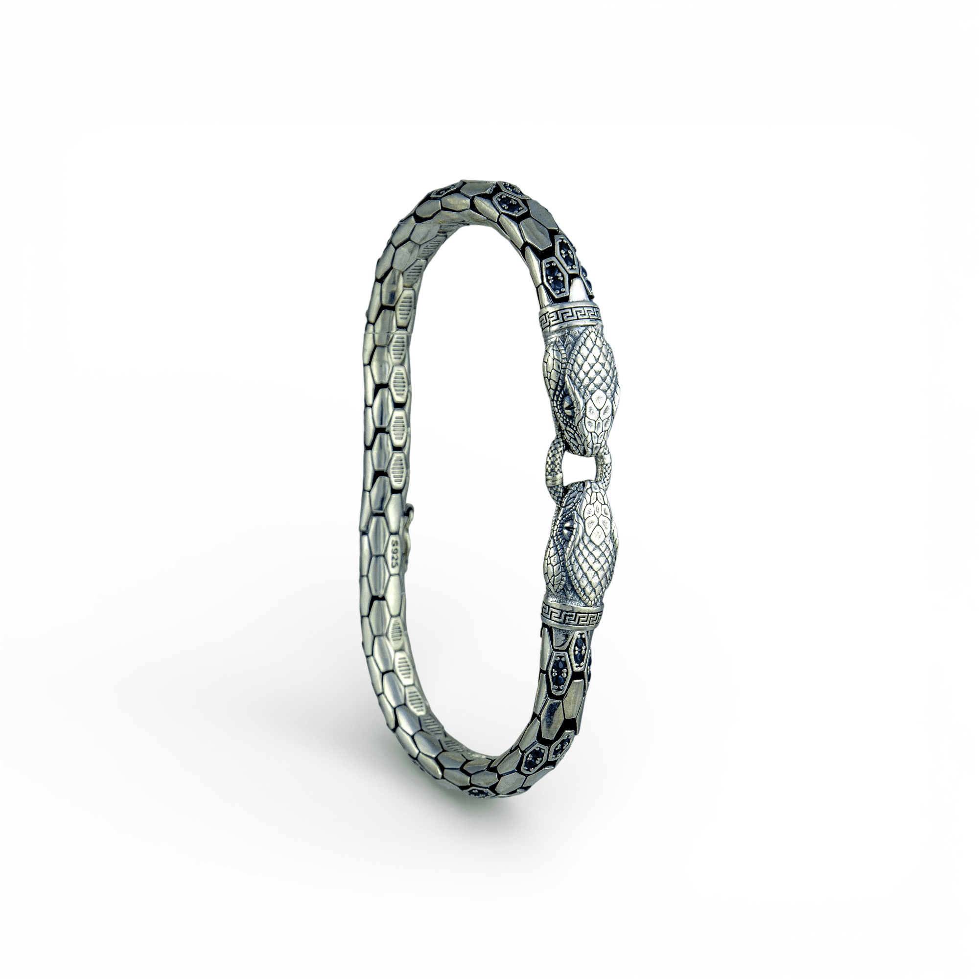 Double - Headed Snake Bracelet - Miraura Jewels