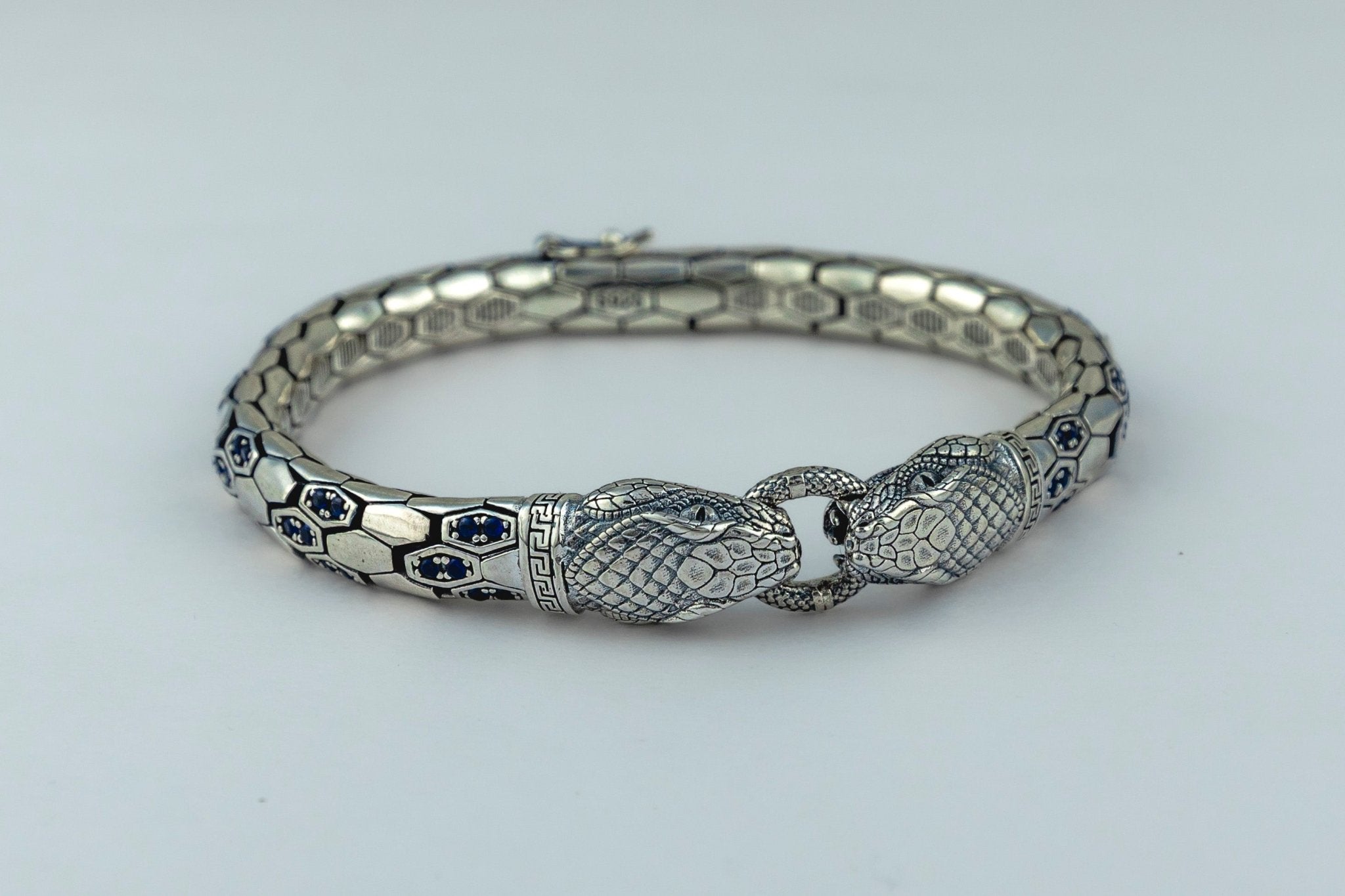 Double - Headed Snake bracelett - Miraura Jewels