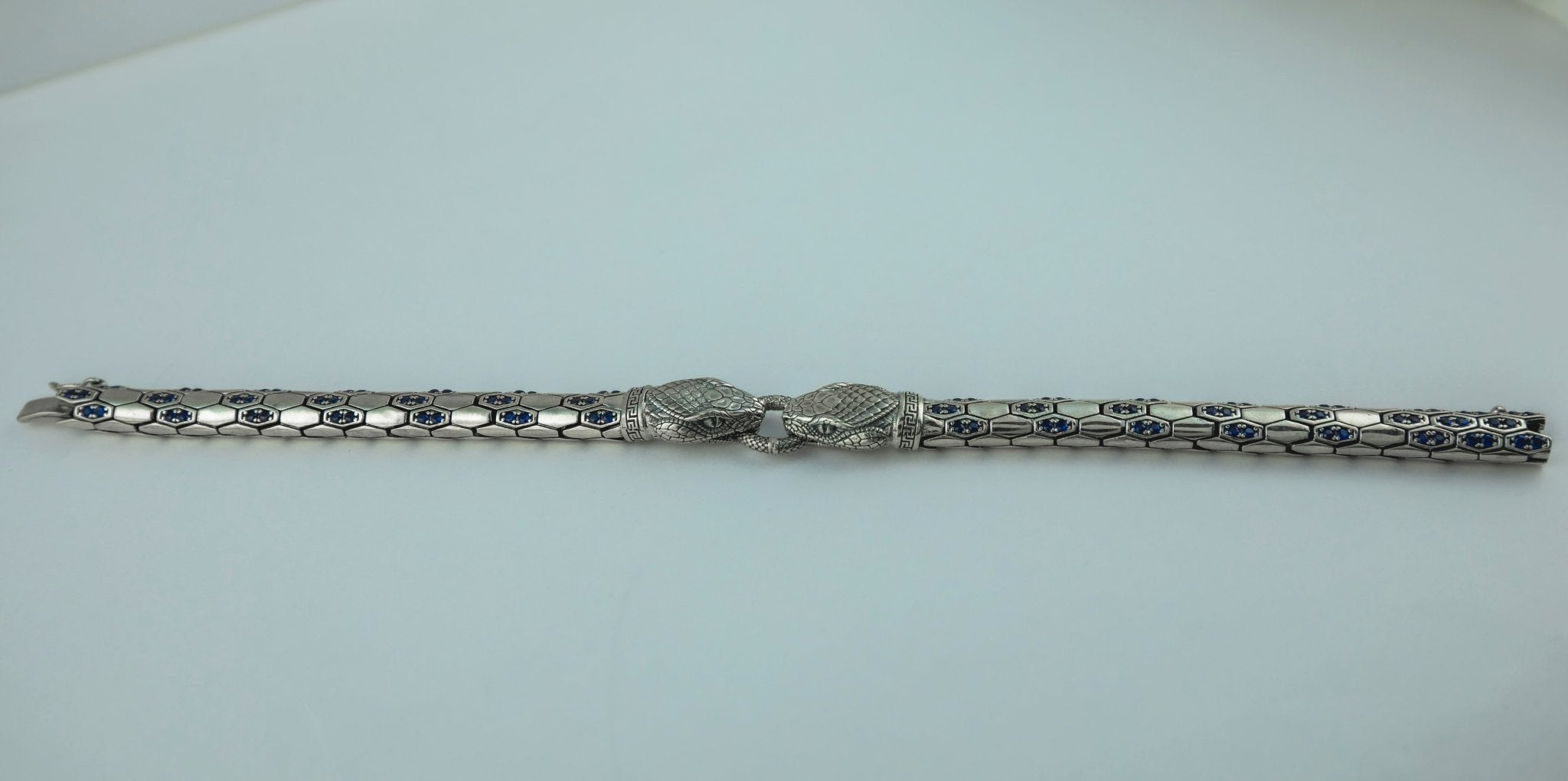 Double - Headed Snake bracelett - Miraura Jewels