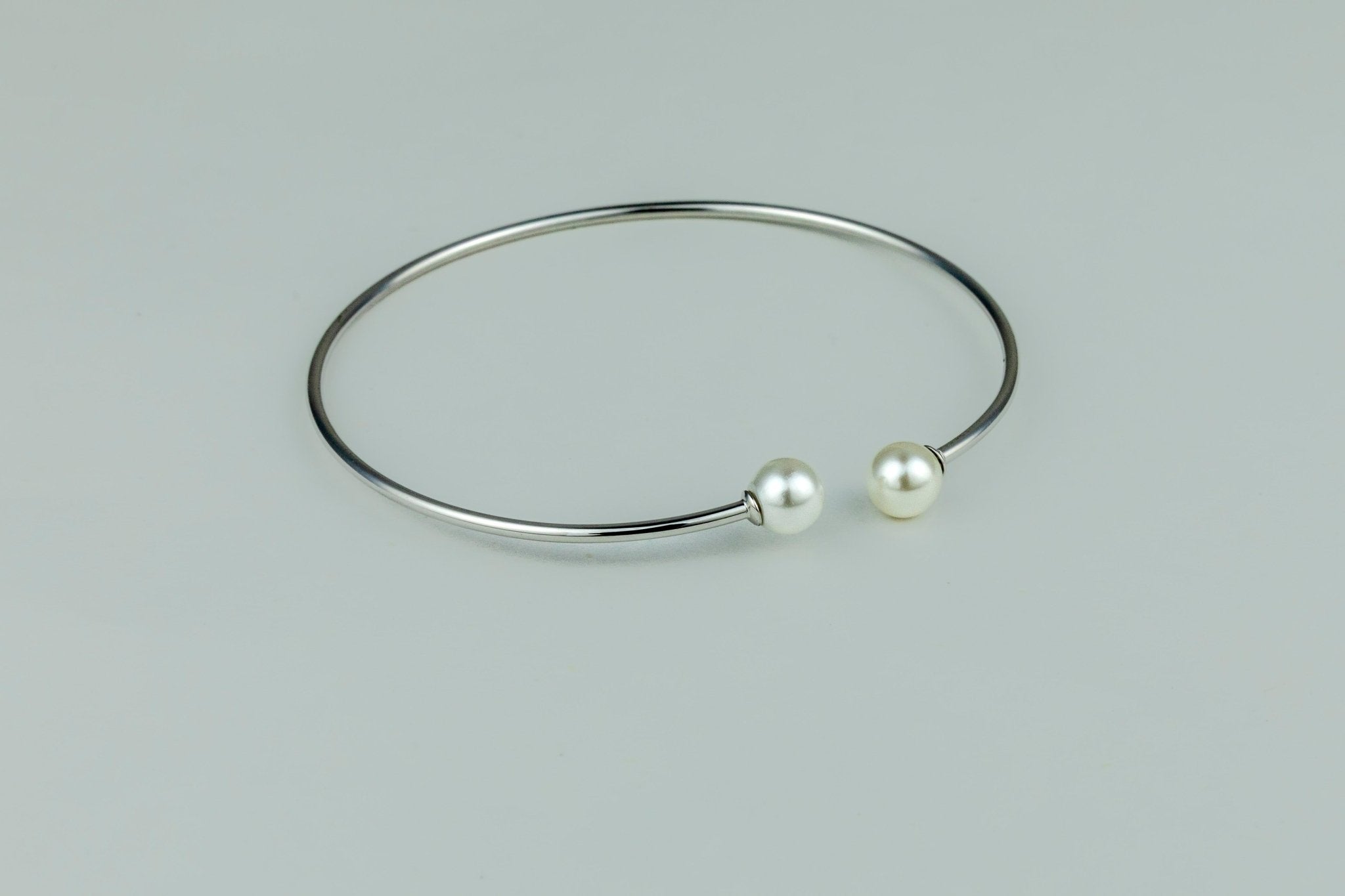 Double - Pearl Cuff Bangle - Miraura Jewels