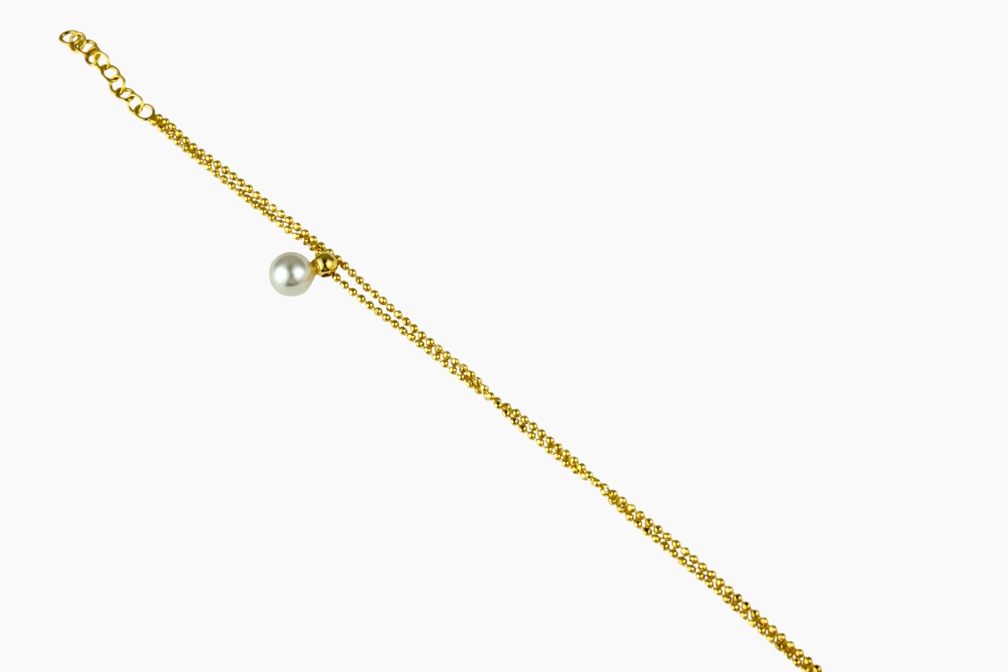 double - strand pearl bracelet - Miraura Jewels