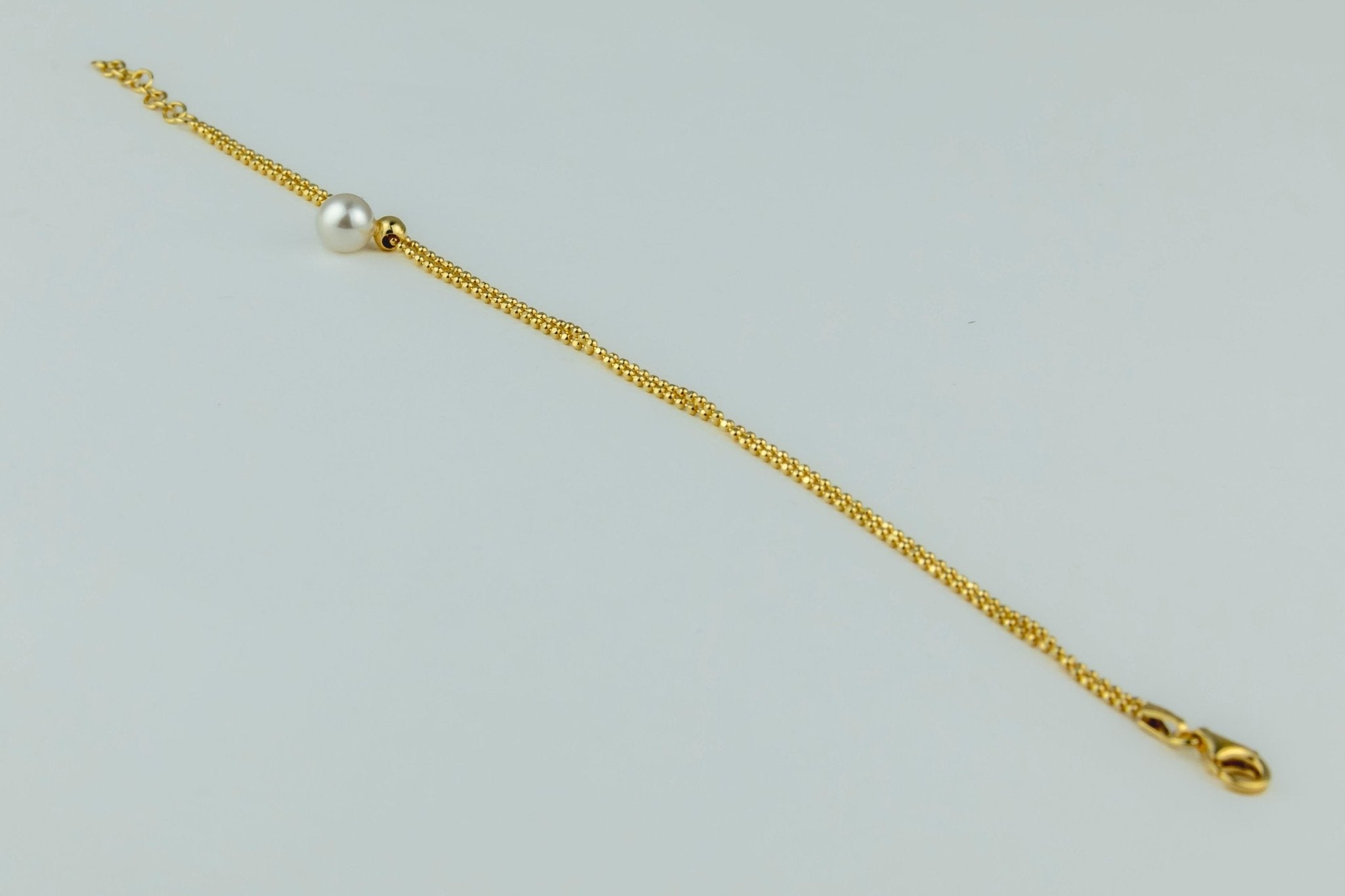 double - strand pearl bracelet - Miraura Jewels