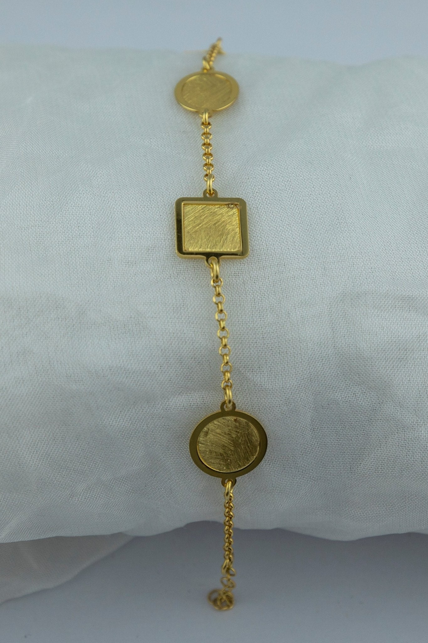 Geometric Station Bracelet - Miraura Jewels