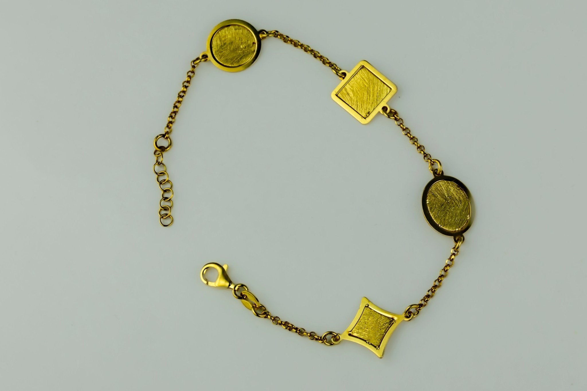 Geometric Station Bracelet - Miraura Jewels