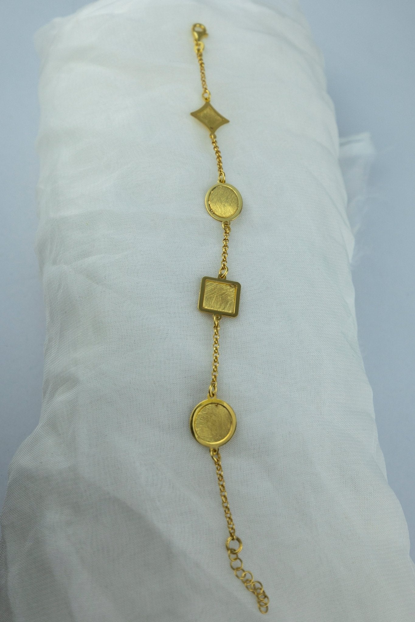 Geometric Station Bracelet - Miraura Jewels