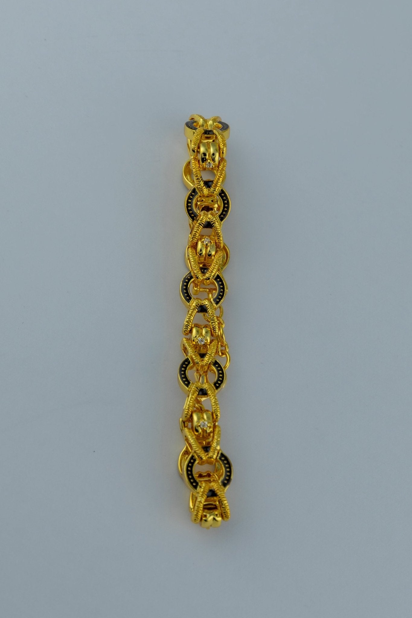 Gold Oval Link Bracelet - Miraura Jewels