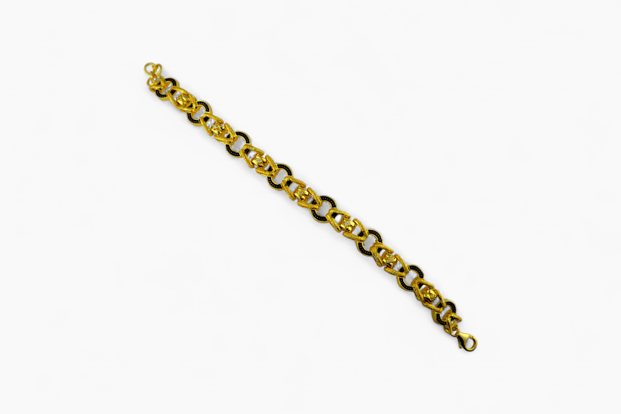 Gold Oval Link Bracelet - Miraura Jewels