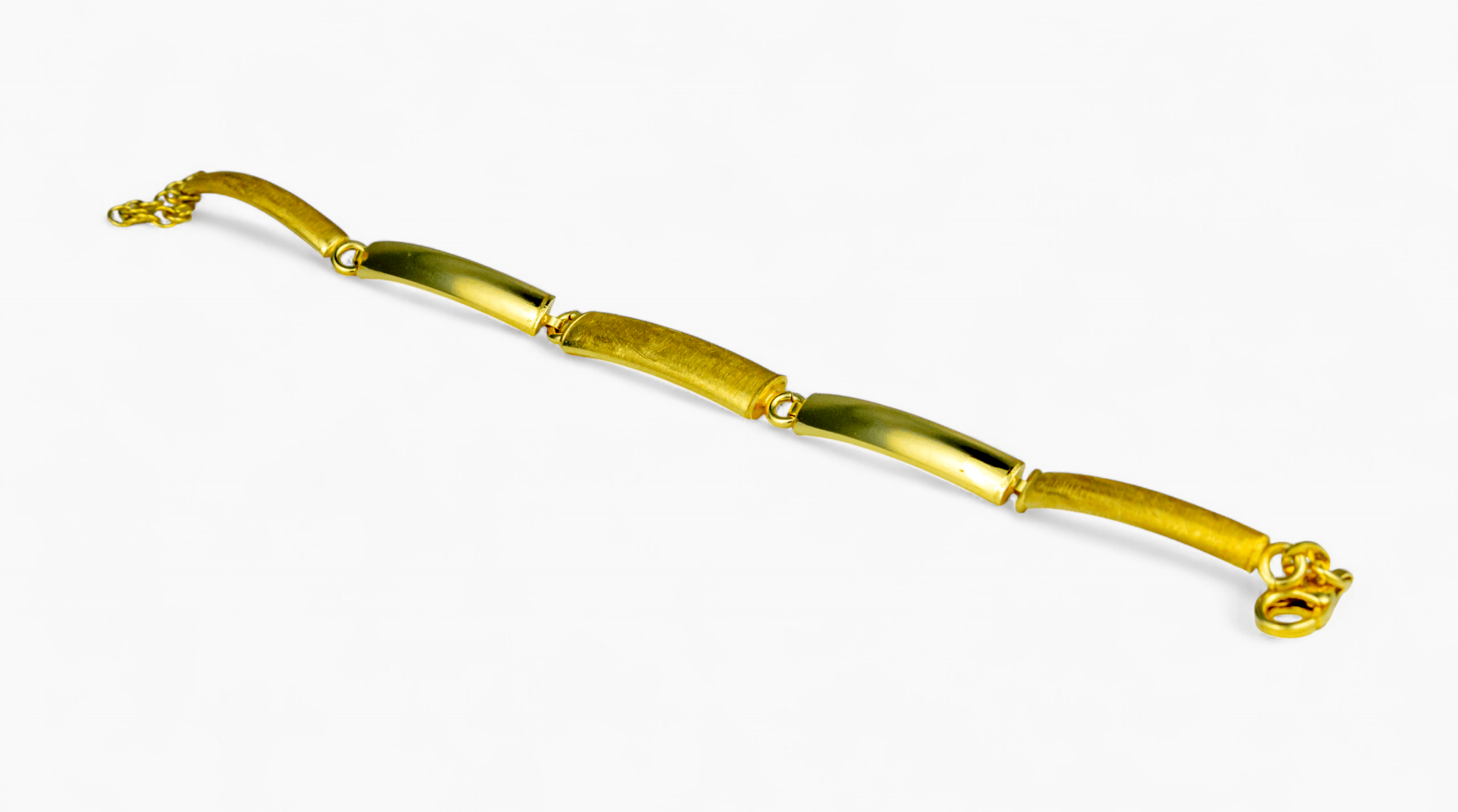 gold - toned link bracelet. - Miraura Jewels