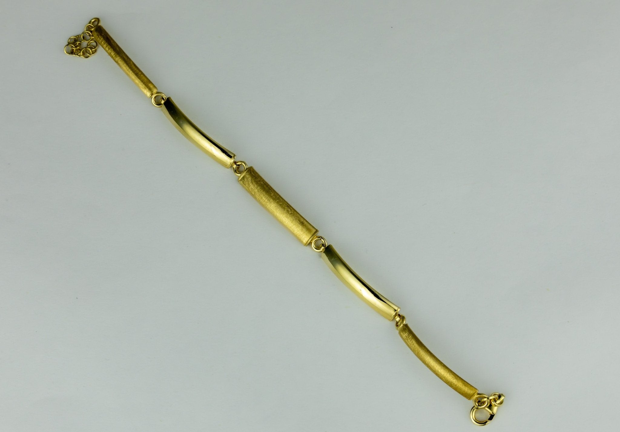 gold - toned link bracelet. - Miraura Jewels