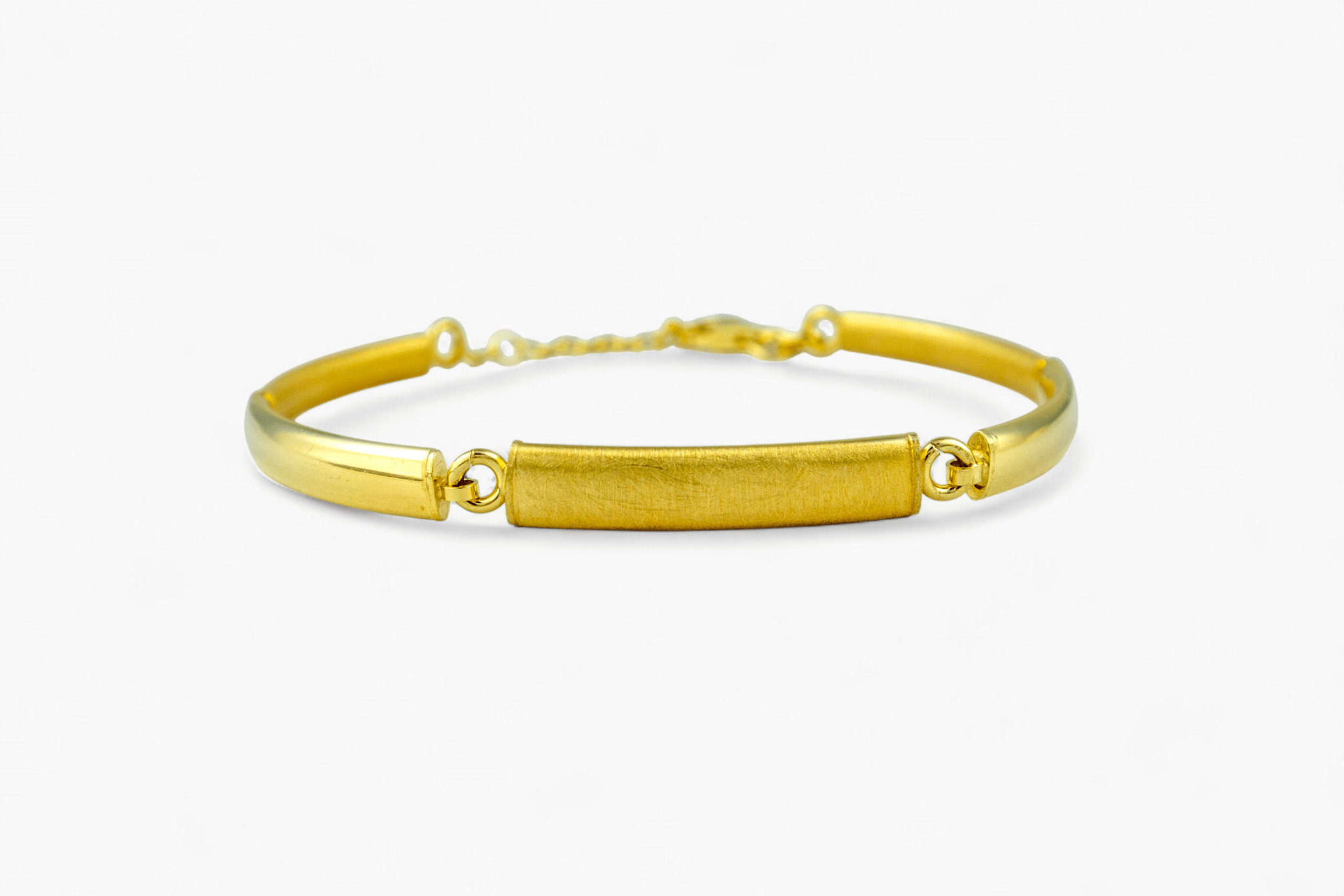 gold - toned link bracelet. - Miraura Jewels