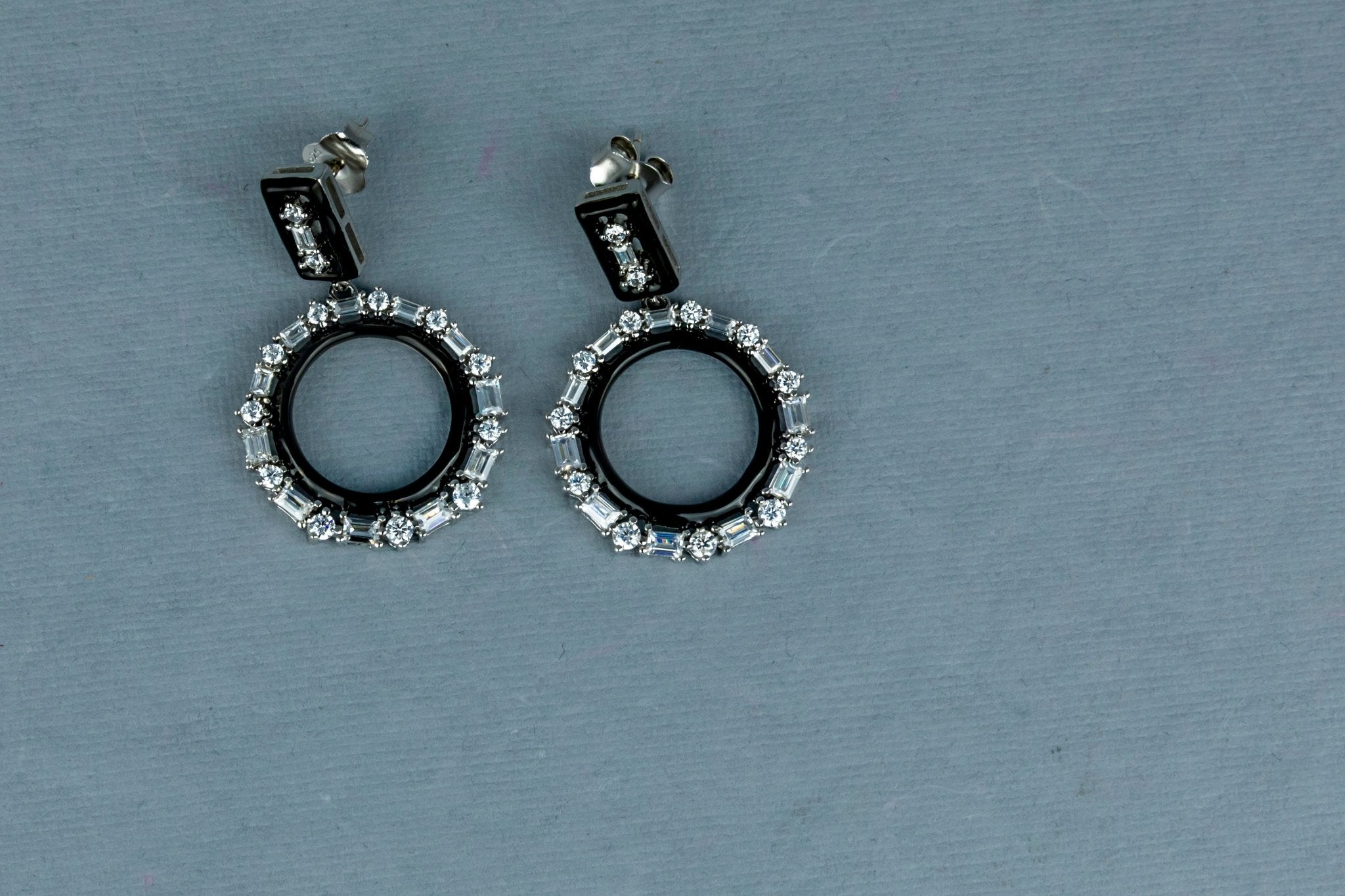 Radiant Halo Drop Earrings - Miraura Jewels