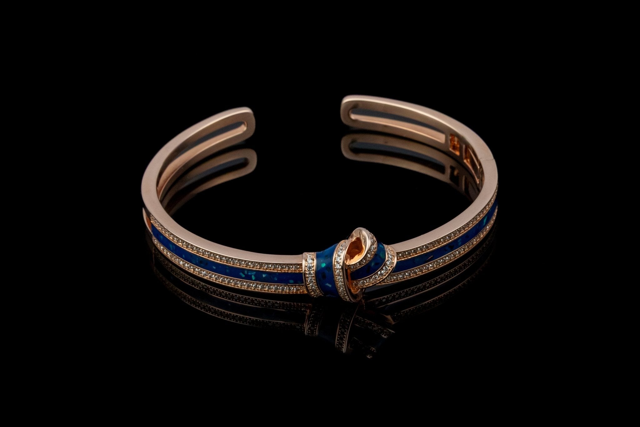 Knot Cuff Bangle - Miraura Jewels