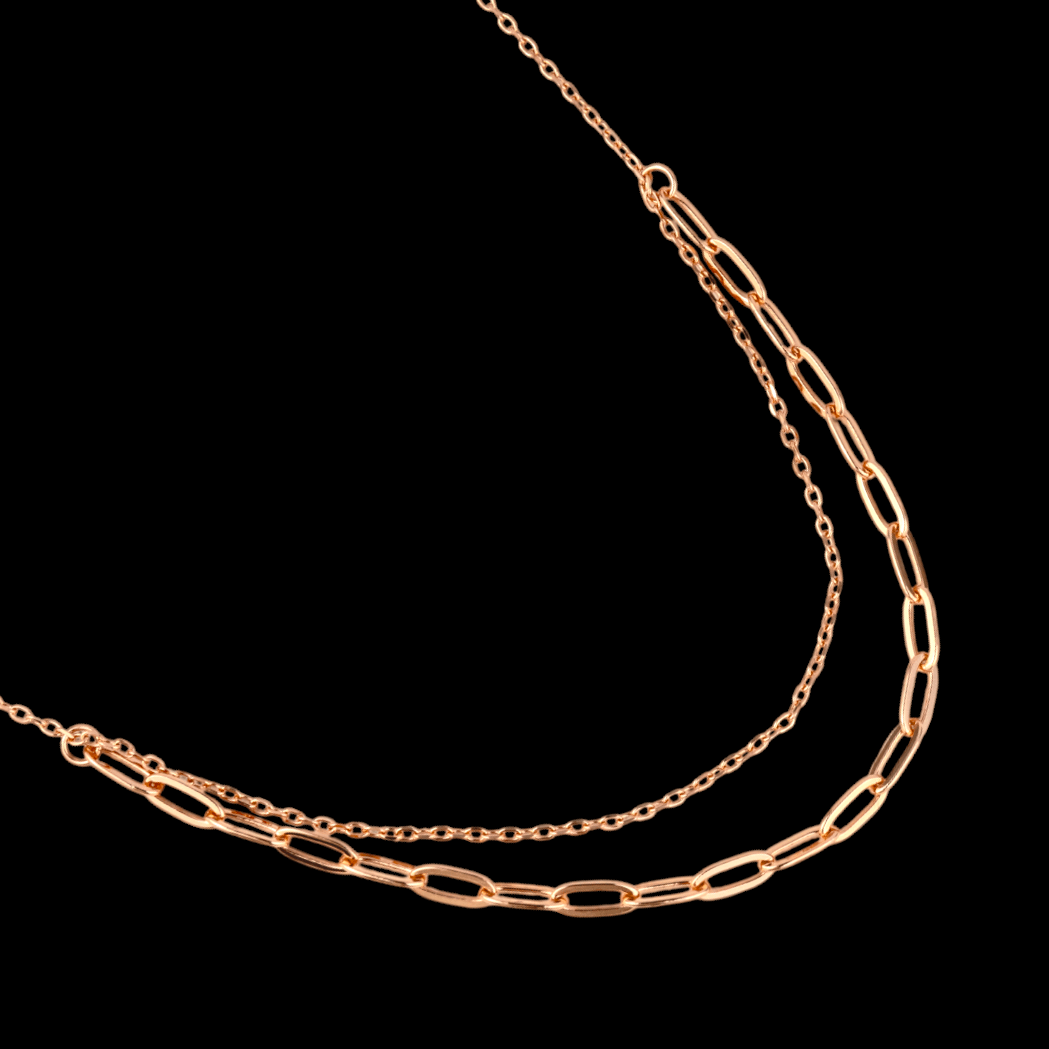 Layered Link Necklace - Miraura Jewels
