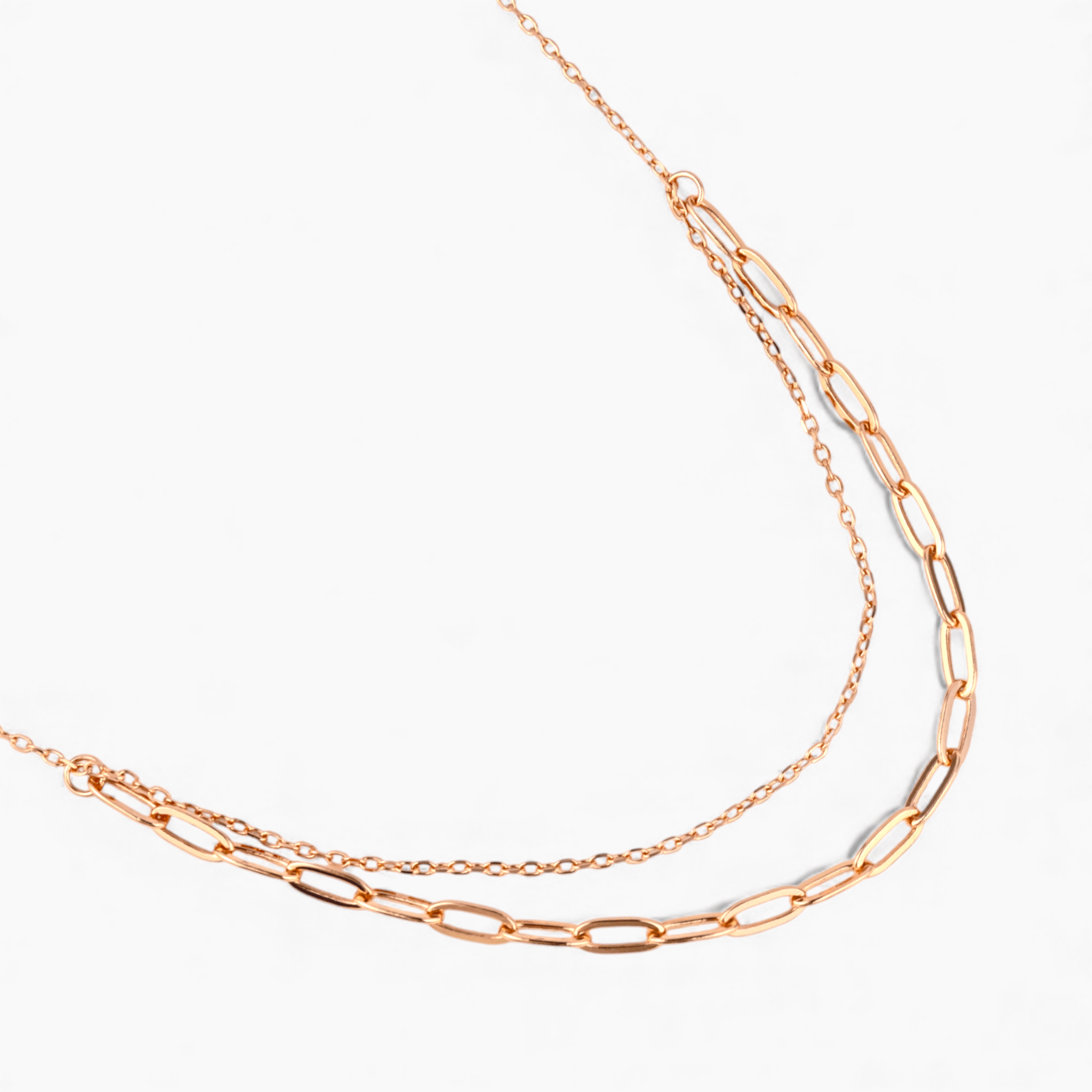 Layered Link Necklace - Miraura Jewels