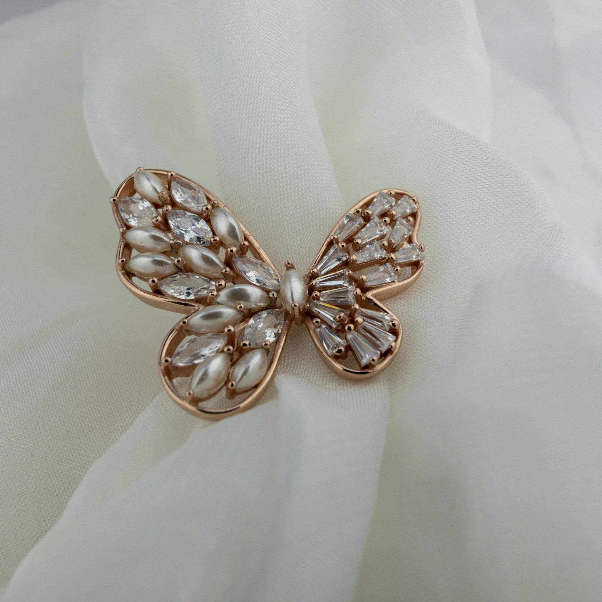 Marquise Butterfly Statement Ring - Miraura Jewels