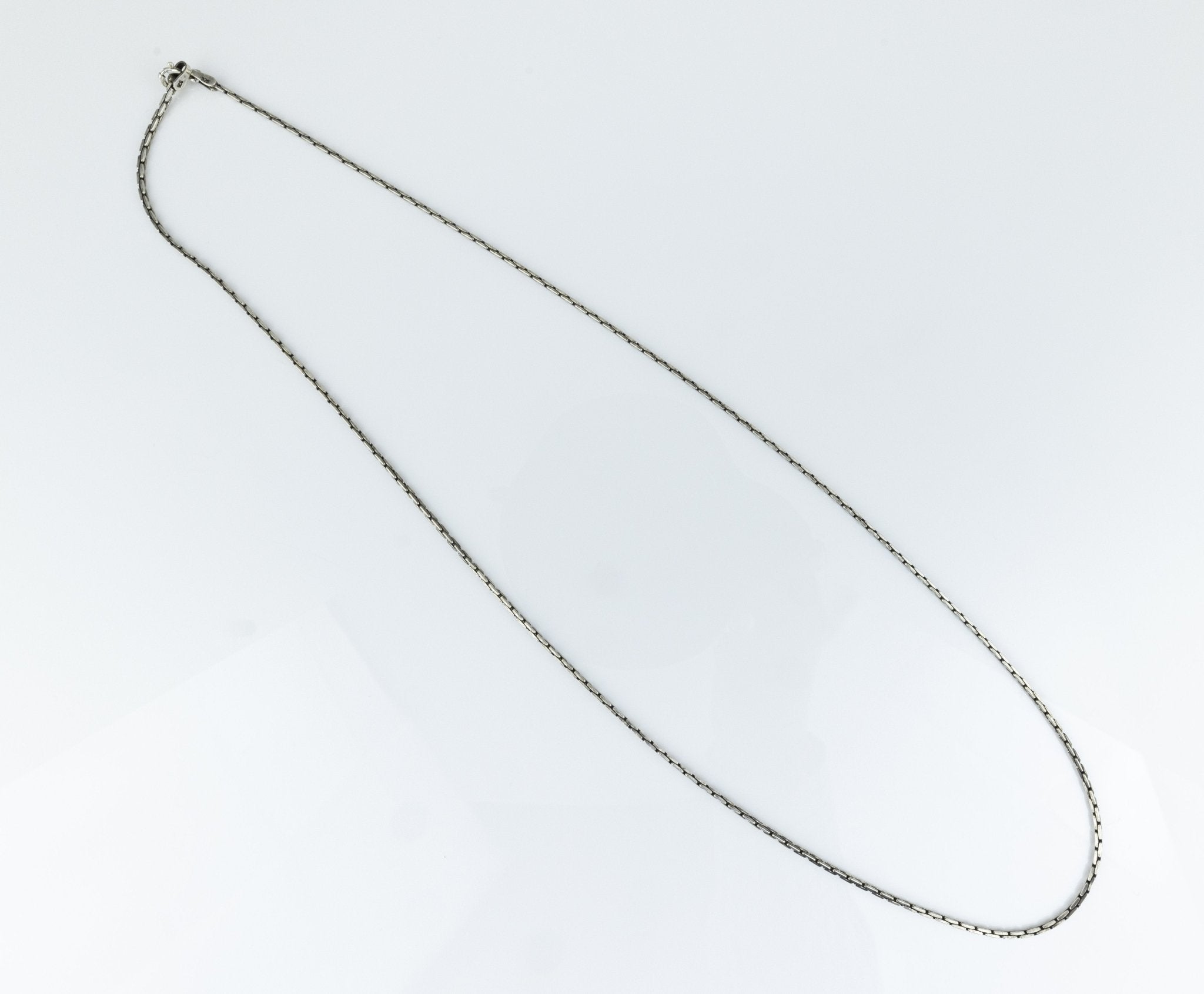 Men's Minimalist Oxidized Venetian Chain - Miraura Jewels