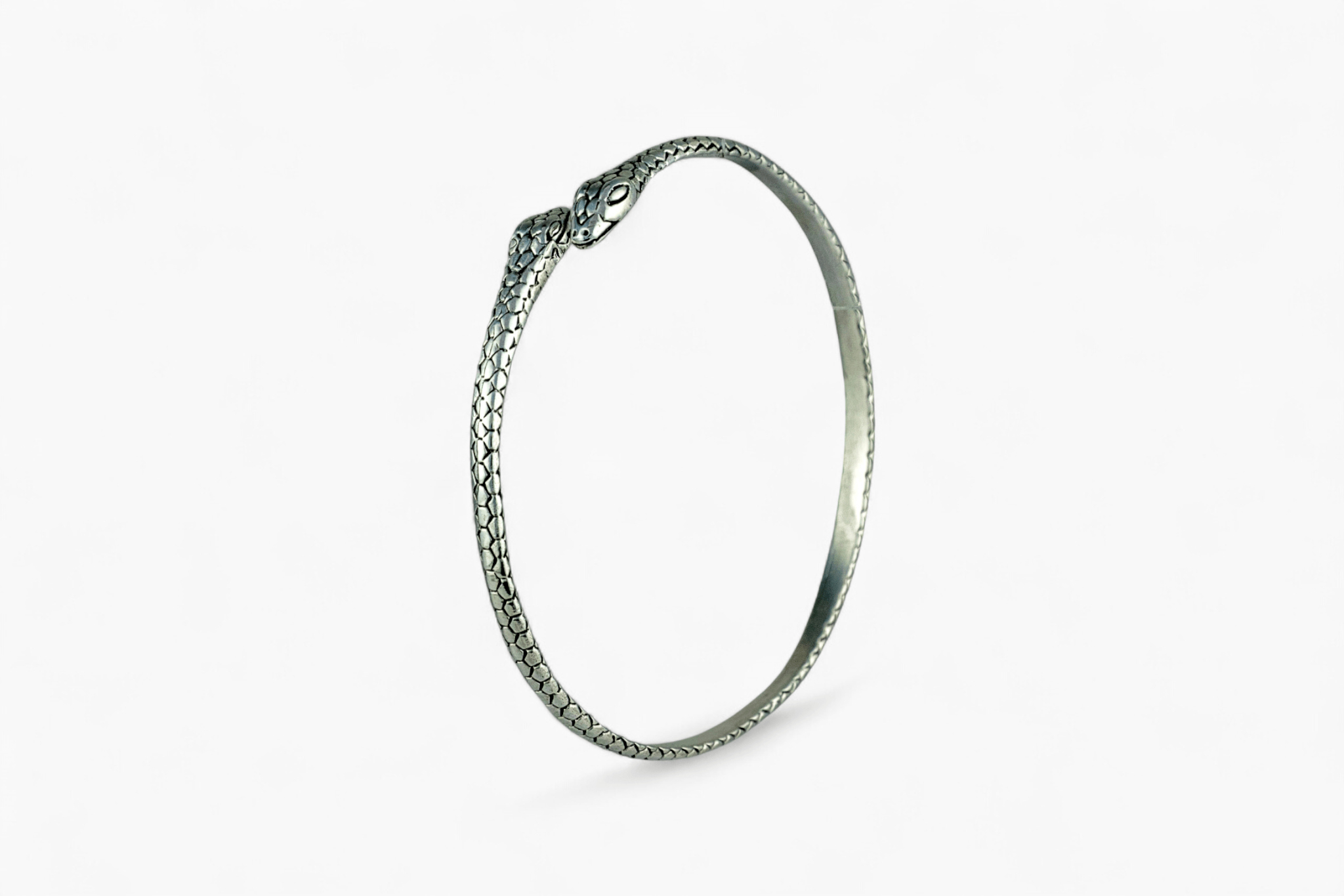 Oxidized Snake Cuff - Miraura Jewels