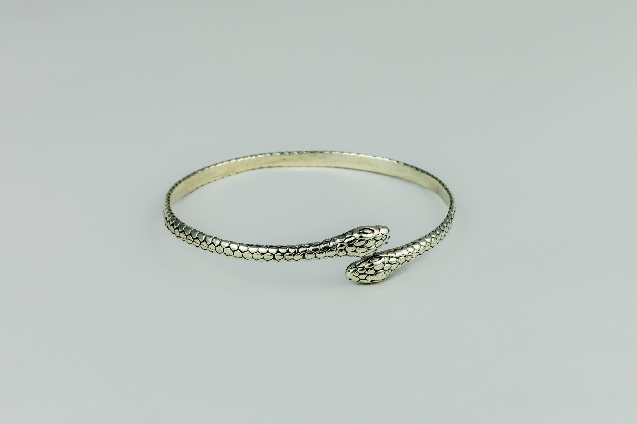 Oxidized Snake Cuff - Miraura Jewels