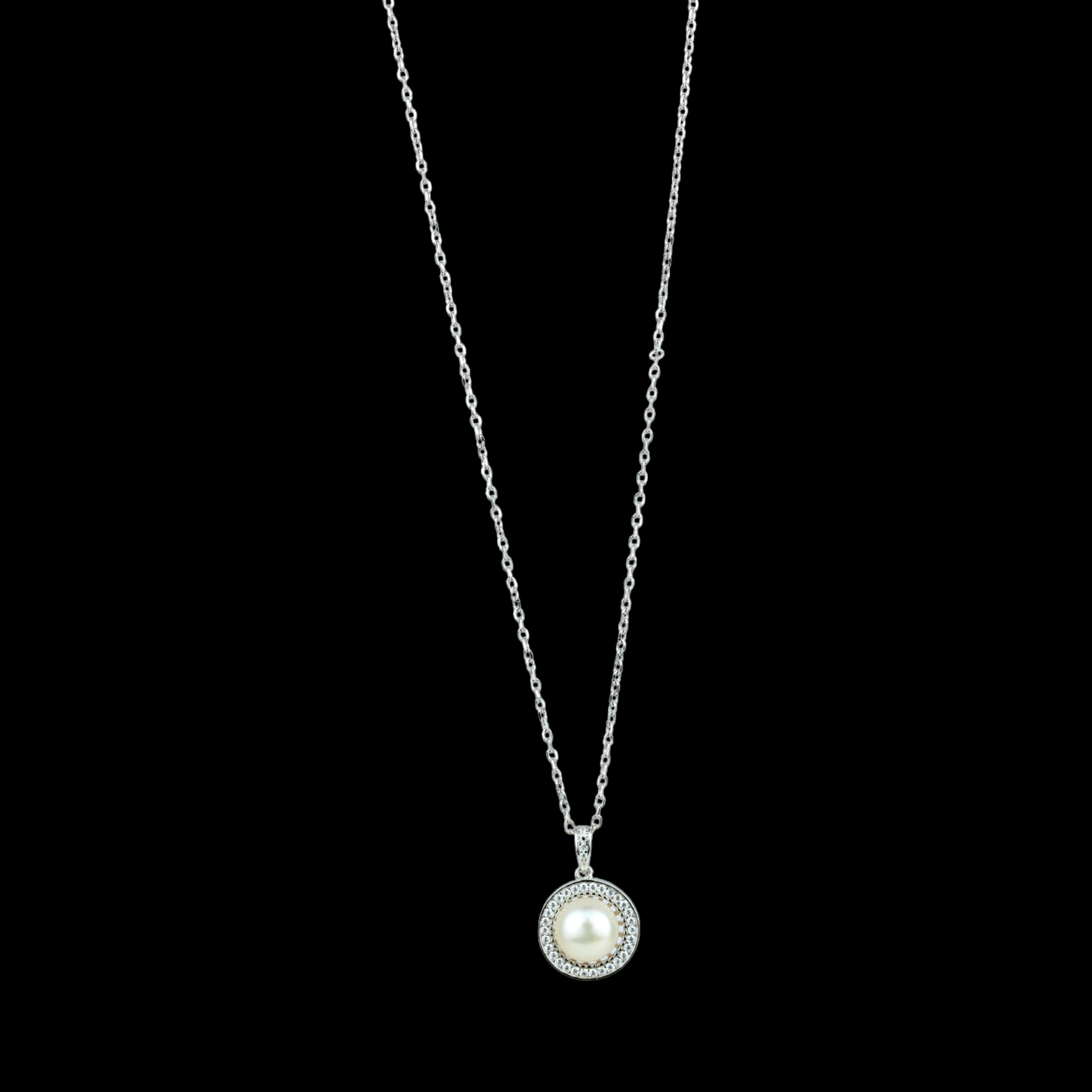 Pearl Halo Pendant - Miraura Jewels