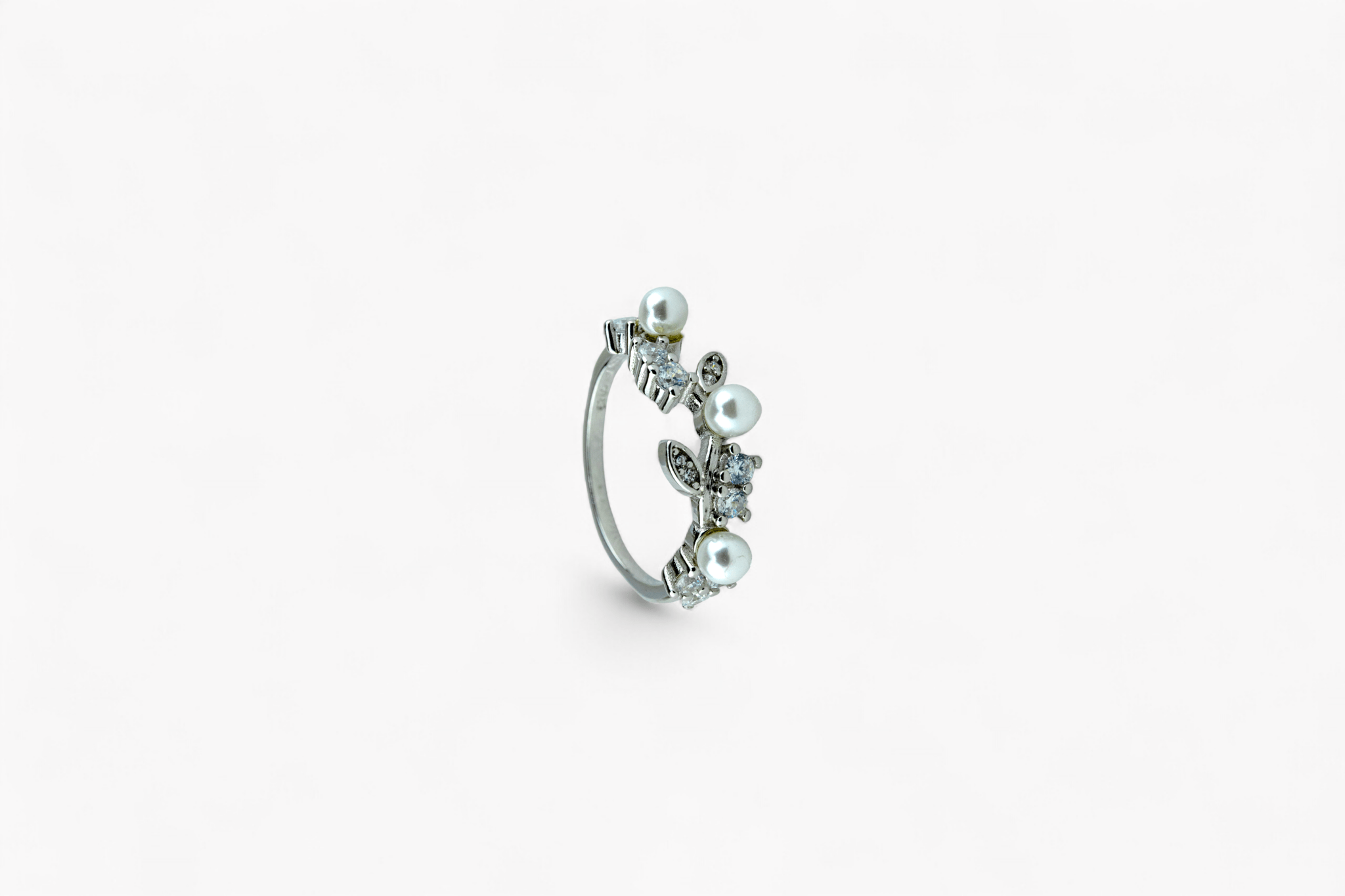 Pearl & Marquise Vine Ring - Miraura Jewels