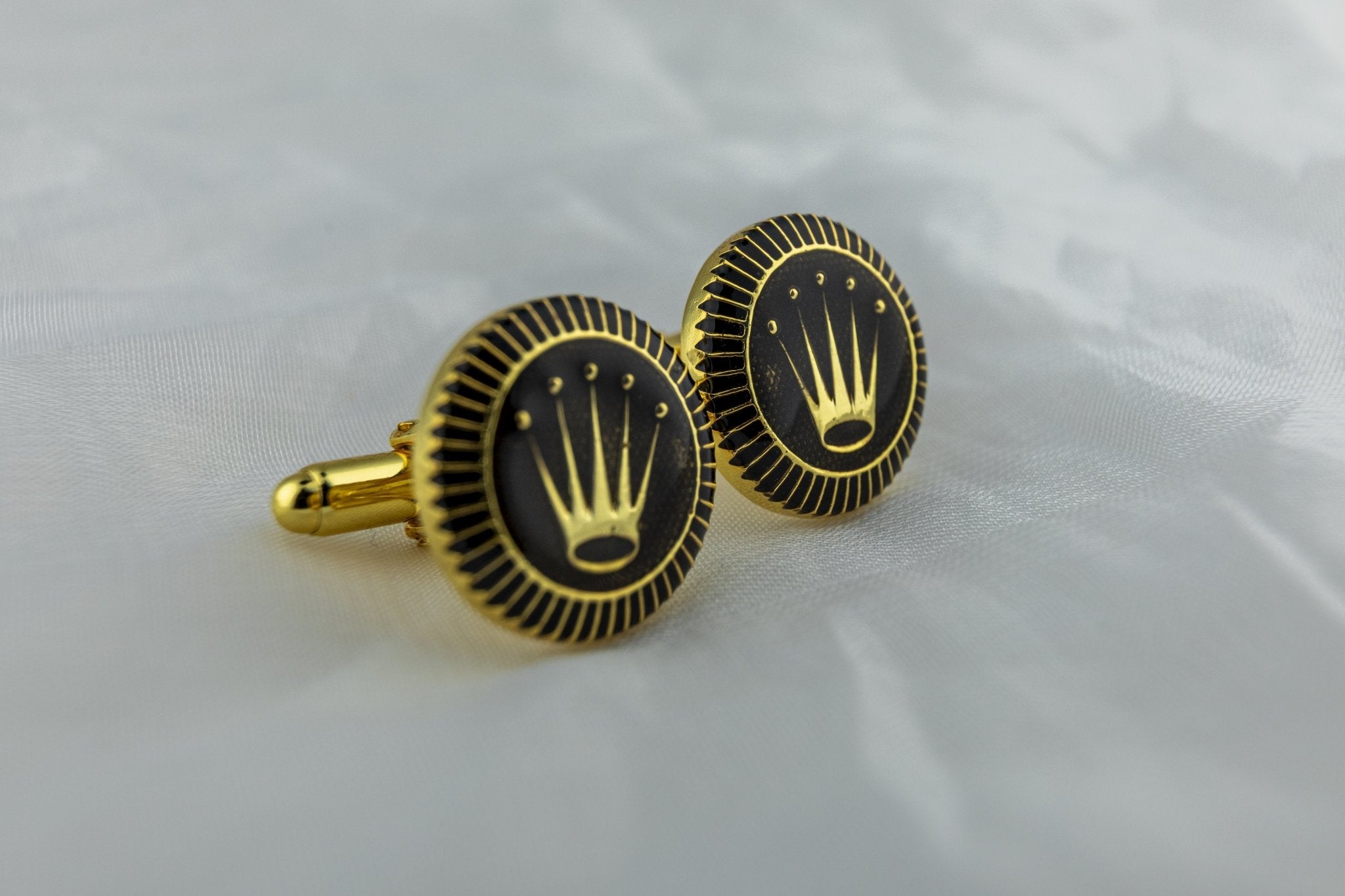 Rolex - Style Crown Cufflinks - Miraura Jewels