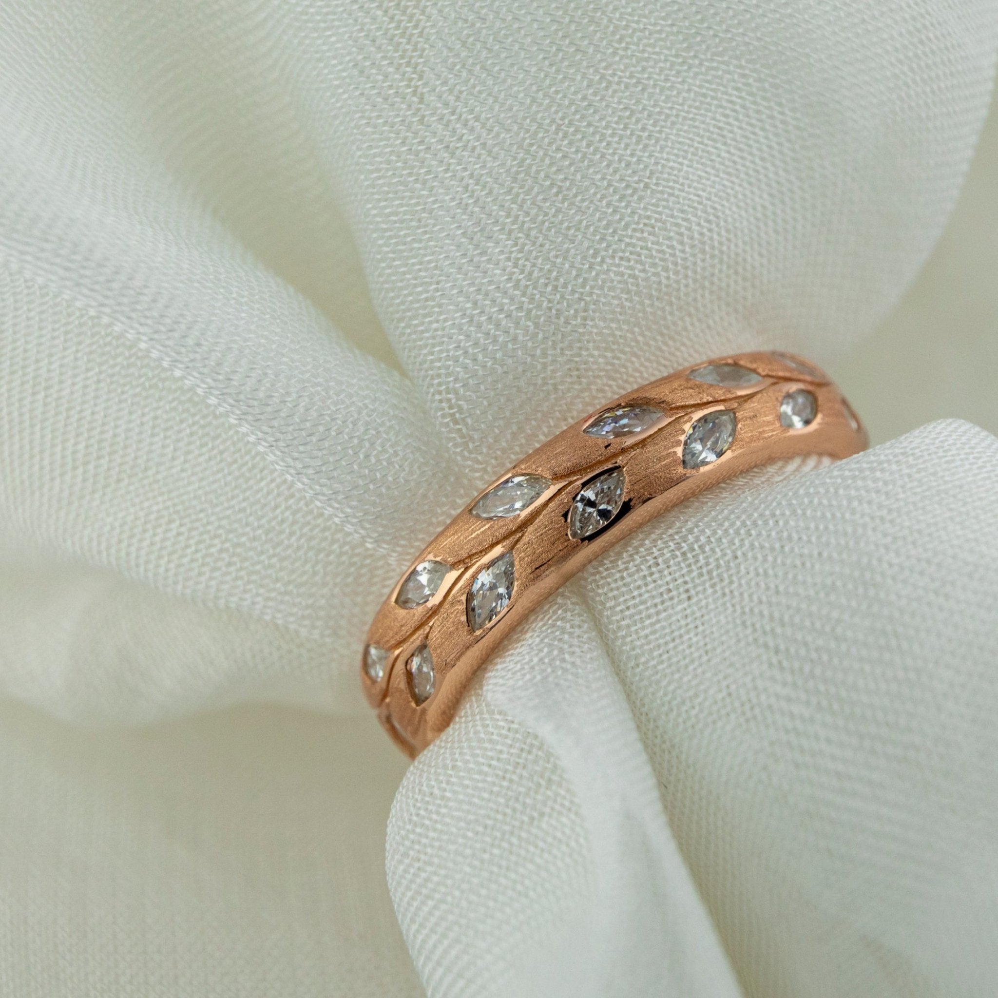 Rose Gold Band - Miraura Jewels