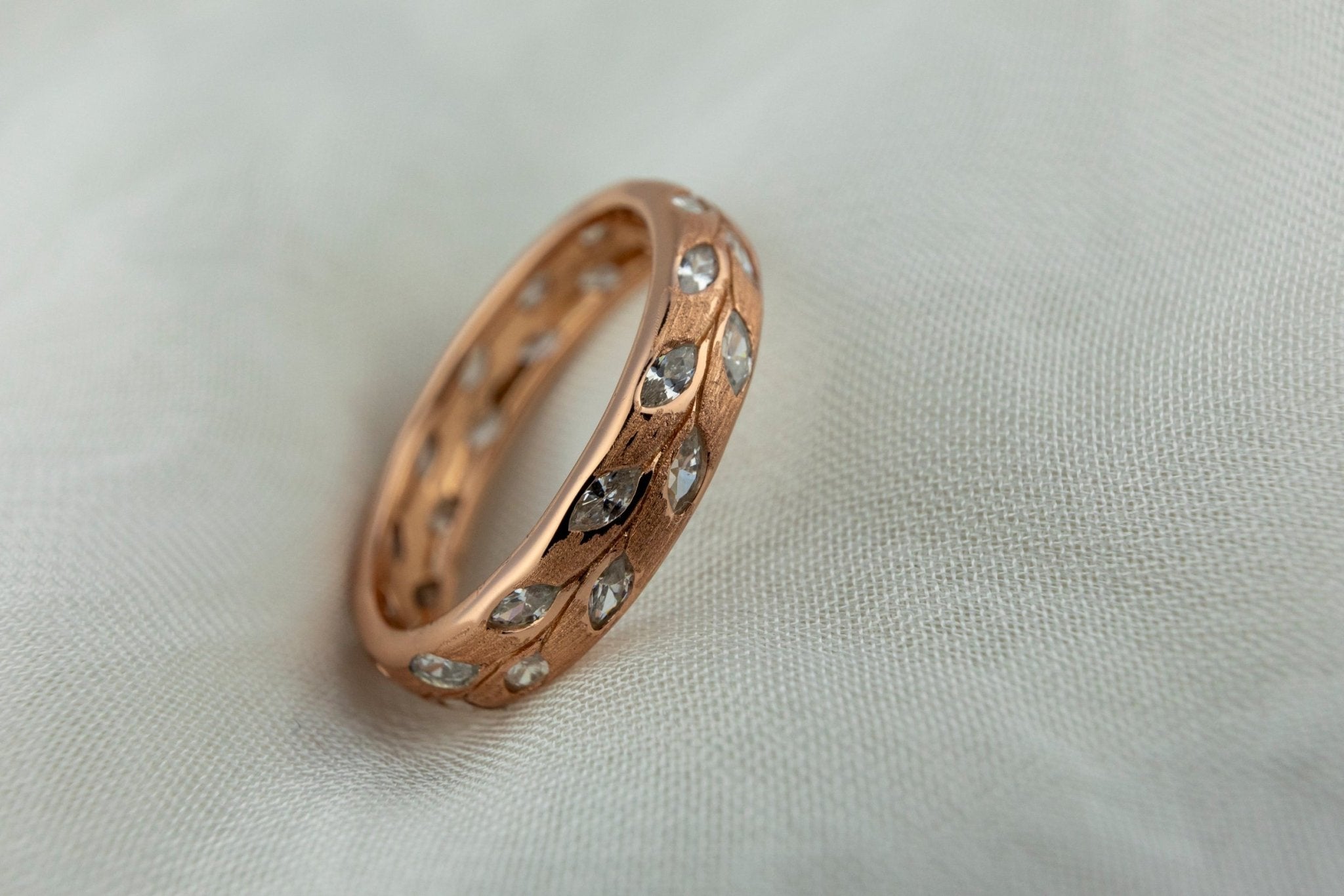 Rose Gold Band - Miraura Jewels