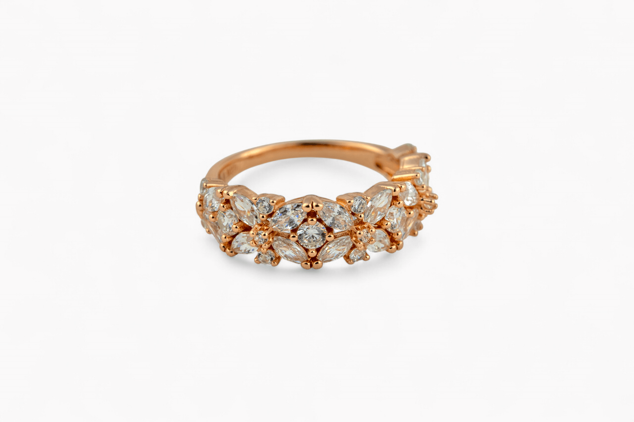 Rose Gold "Blossom" Band - Miraura Jewels