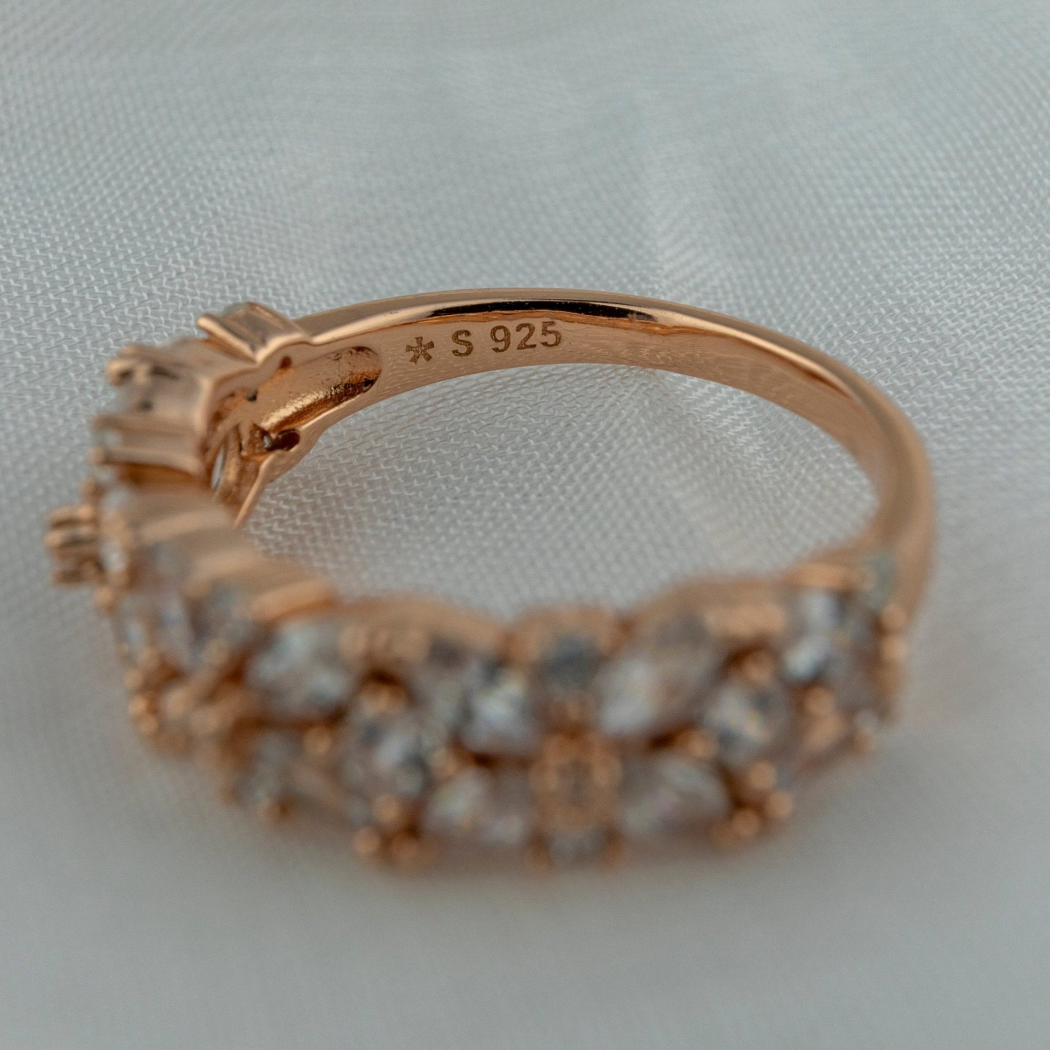 Rose Gold "Blossom" Band - Miraura Jewels