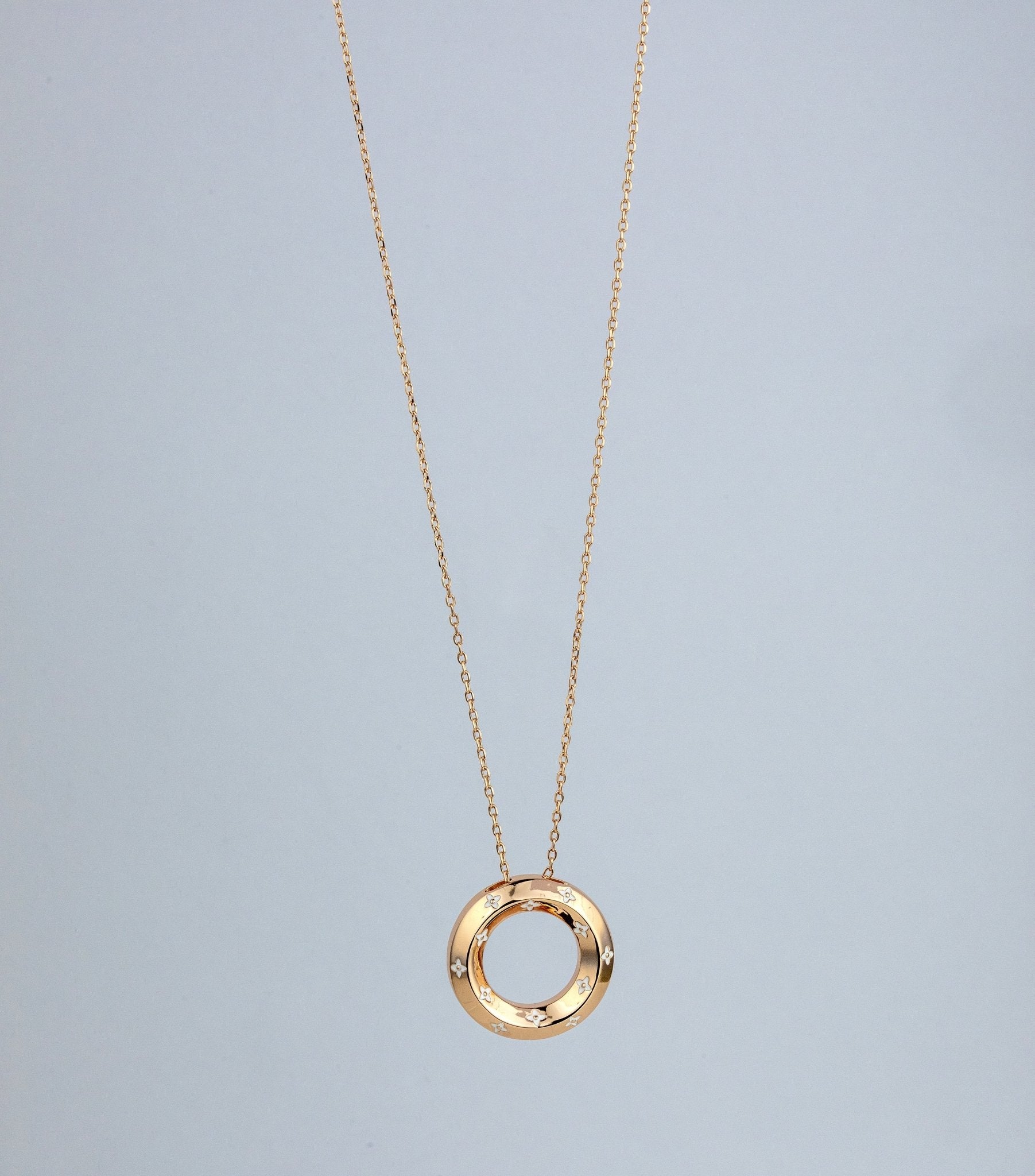 Rose Gold Segment Pendant - Miraura Jewels