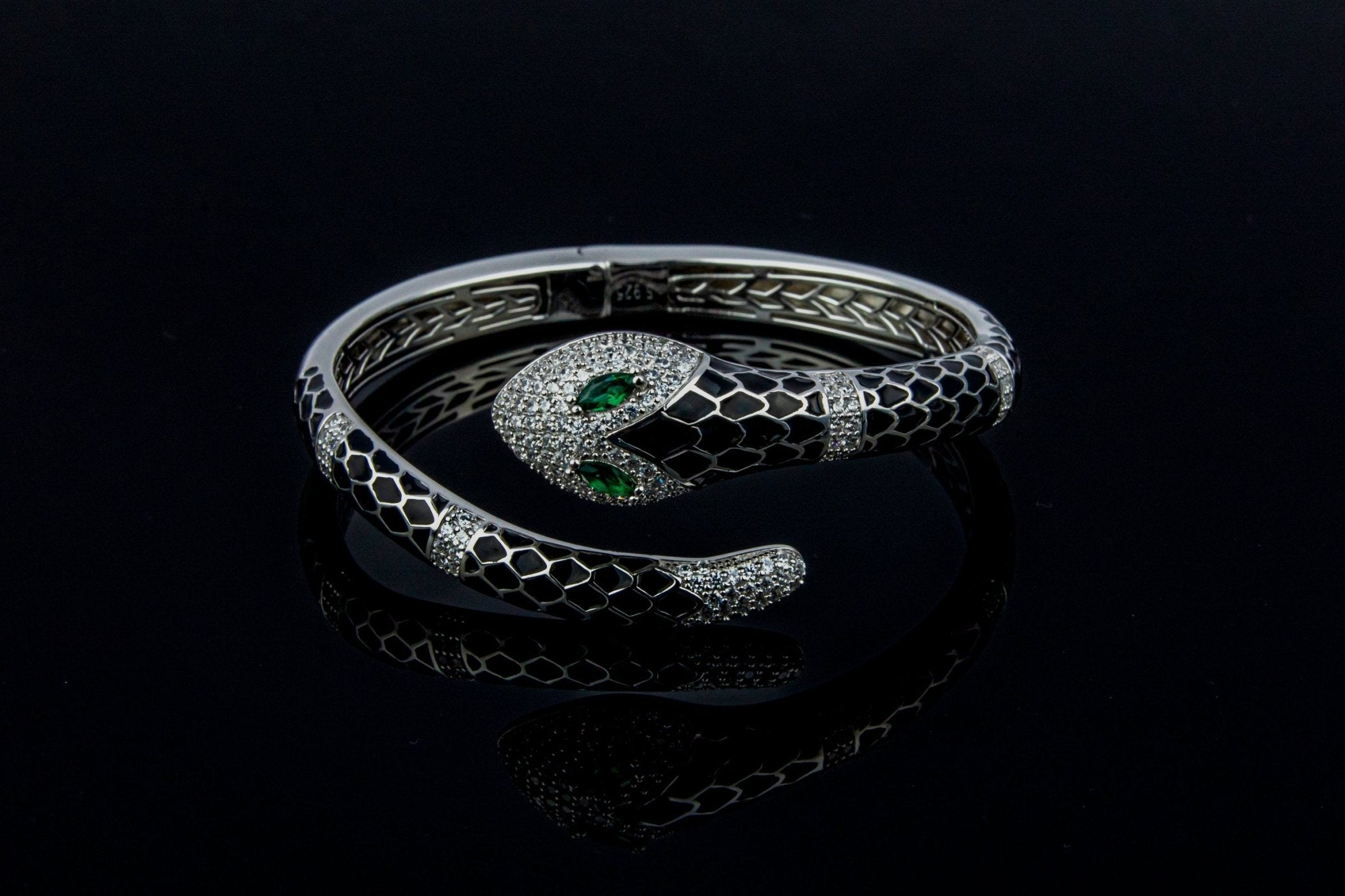 Serpent Cuff Bangle - Miraura Jewels