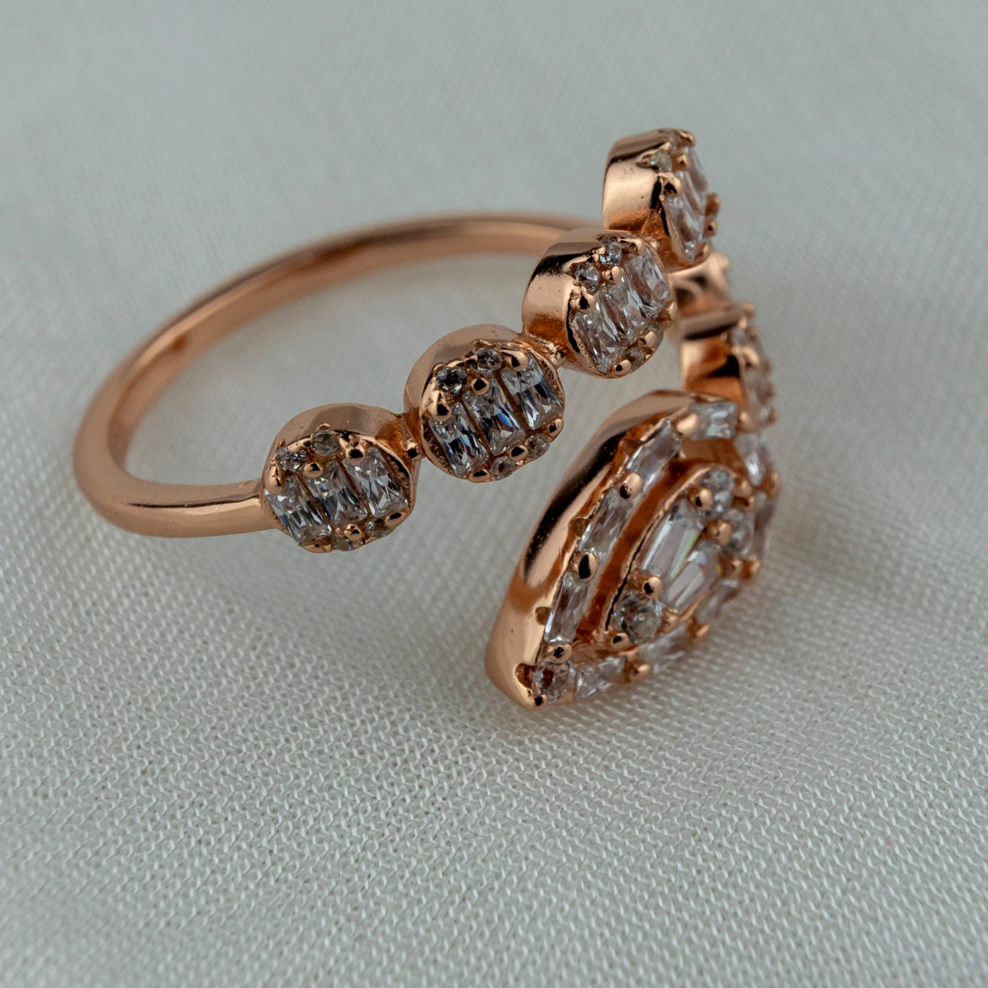 Teardrop & Cluster Ring - Miraura Jewels