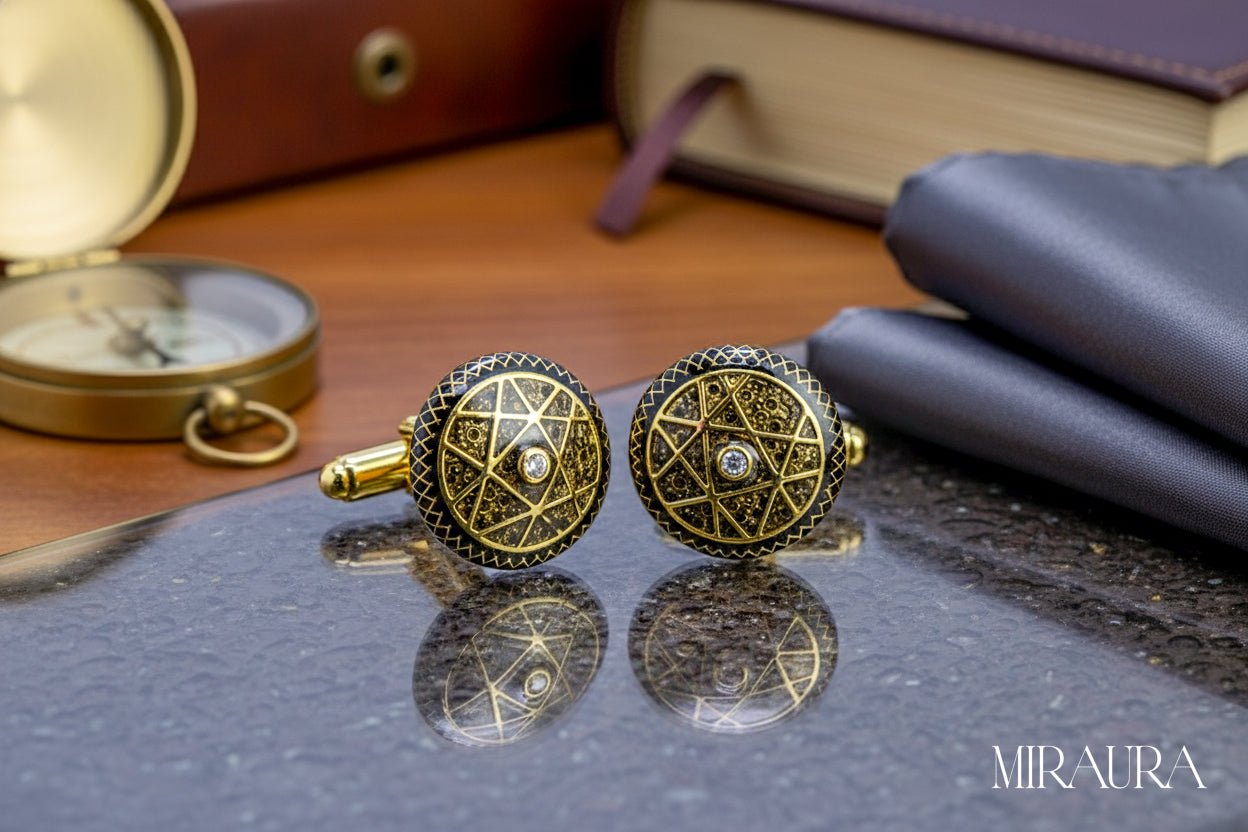 The Arcane Star cufflink - Miraura Jewels