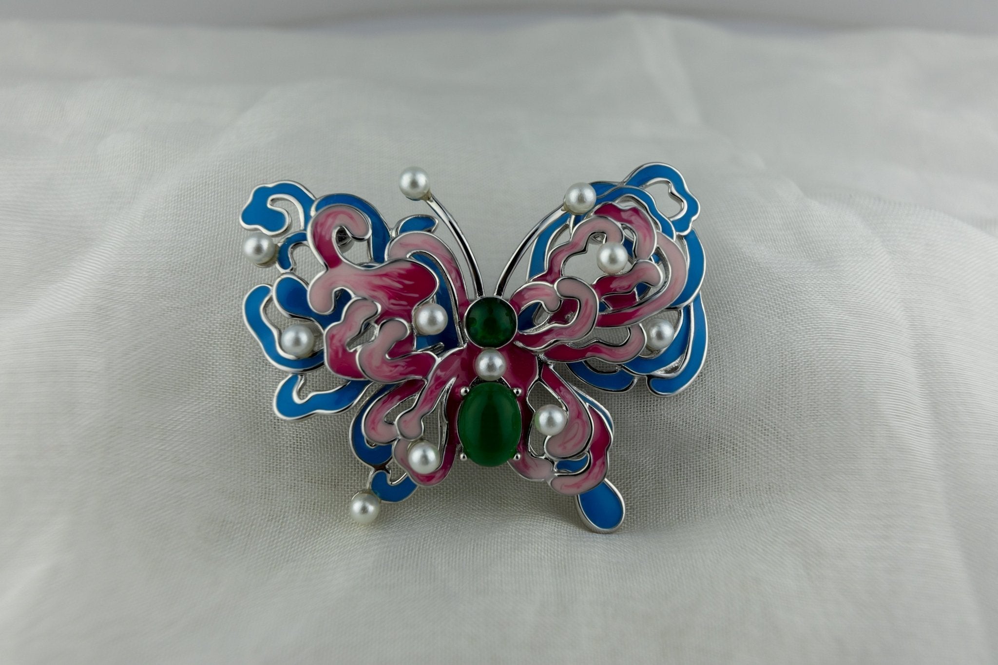 The Meena Titli Brooch - Miraura Jewels