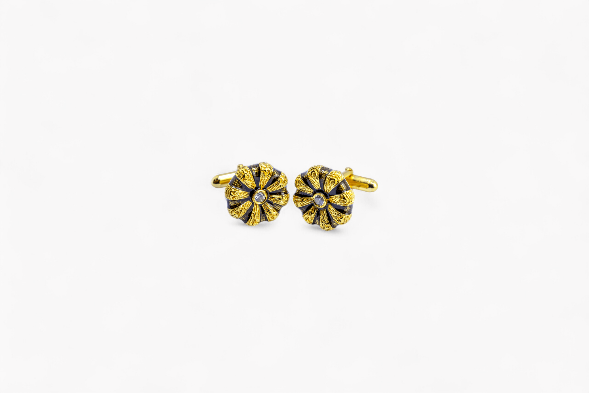 The Pushpa cufflink - Miraura Jewels