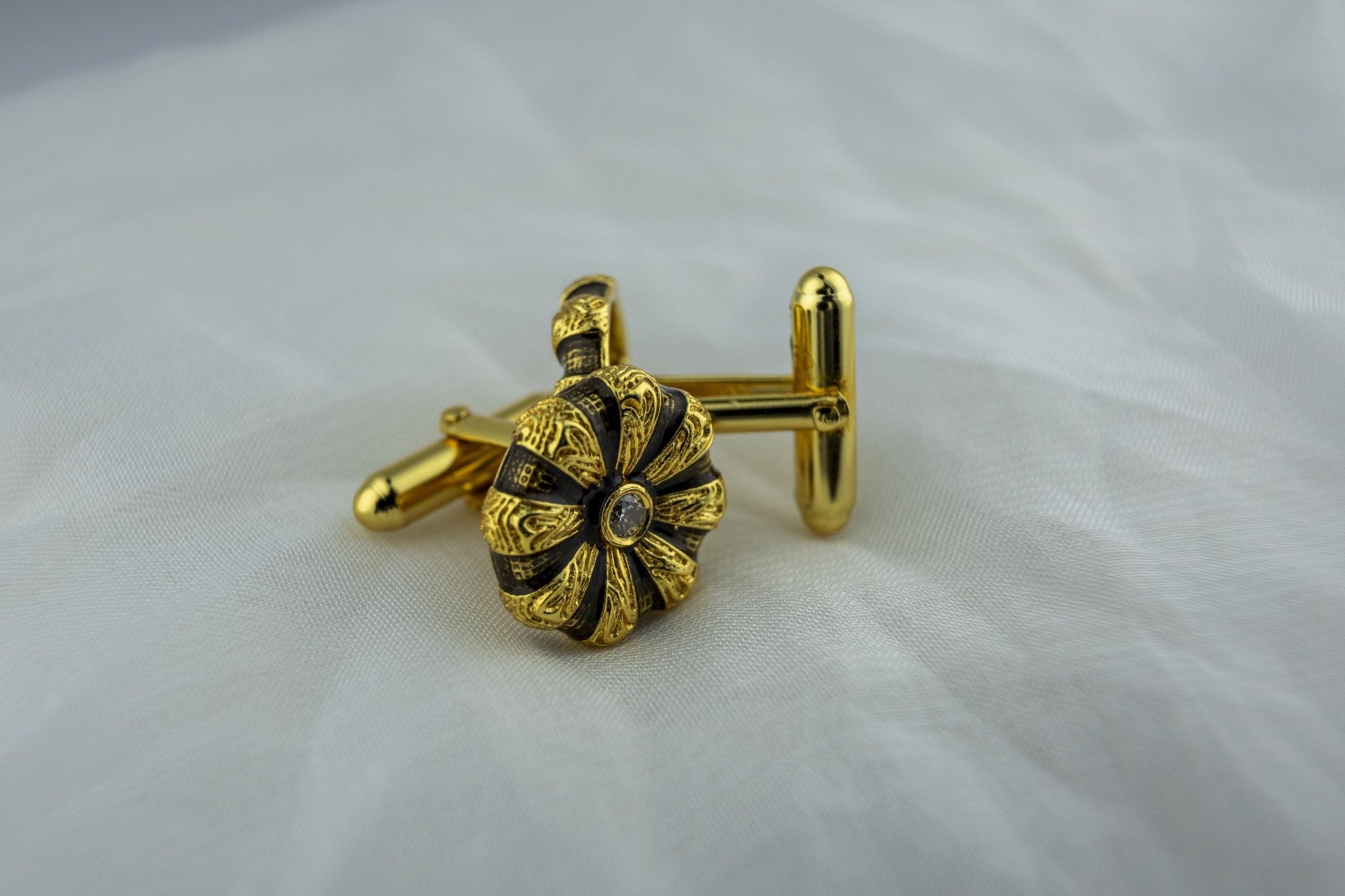 The Pushpa cufflink - Miraura Jewels