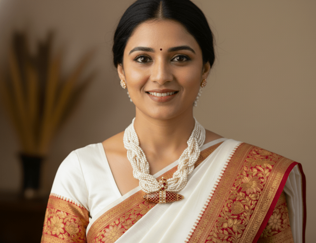 The Royal Dholki Kundan Barrel Pendant - Miraura Jewels