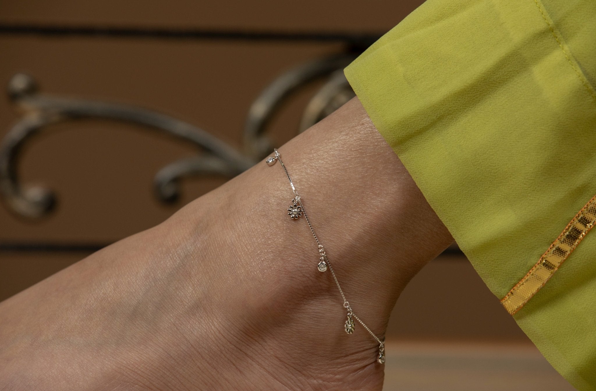 Tiny Dot Anklets (Pair) - Miraura Jewels